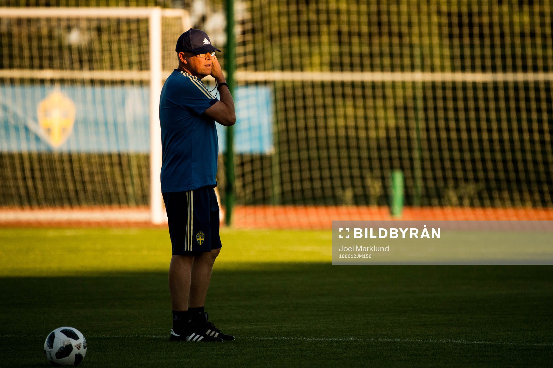 Head coach Janne Andersson of the Swedish national football