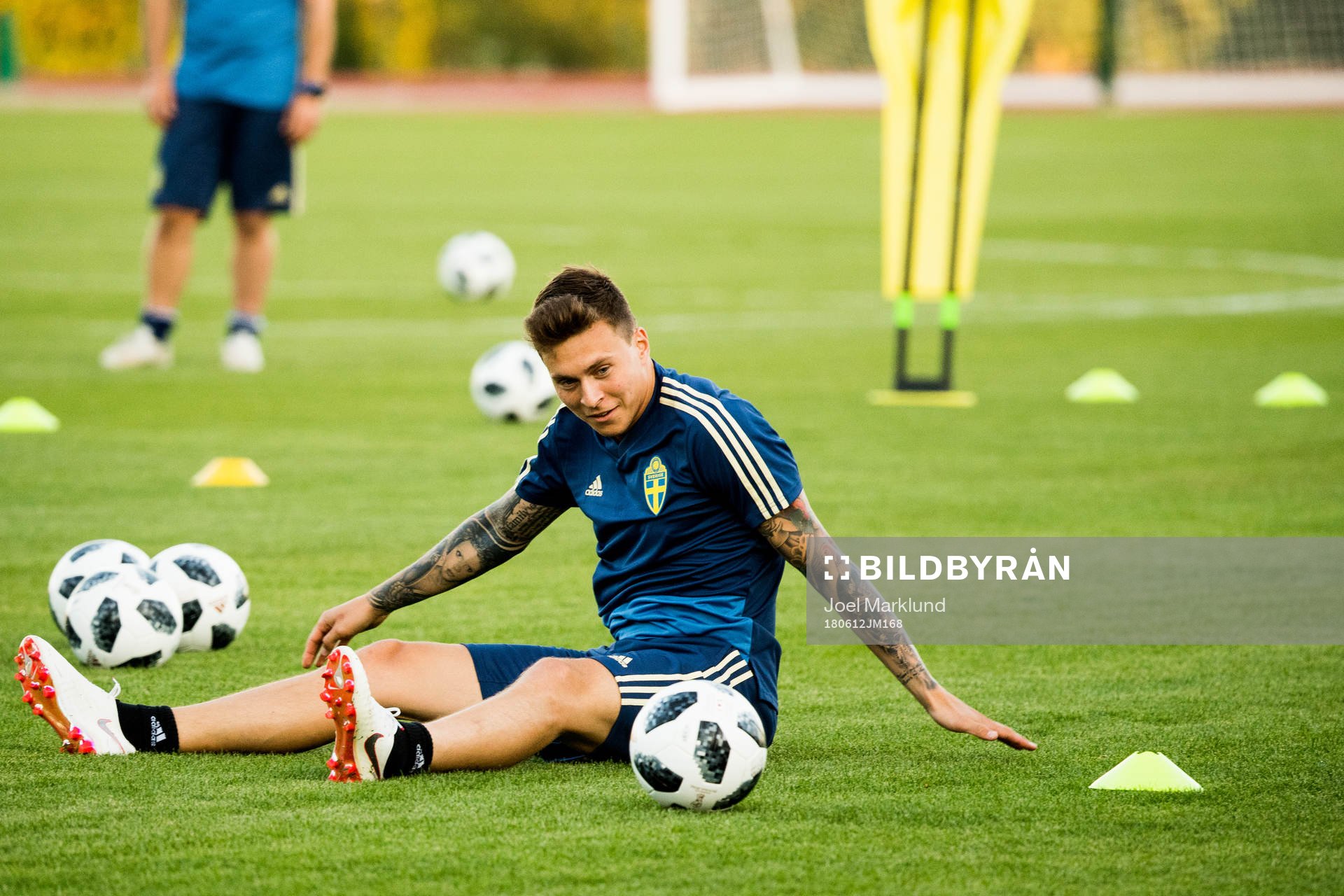 Victor Nilsson Lindelöf of the Swedish national football