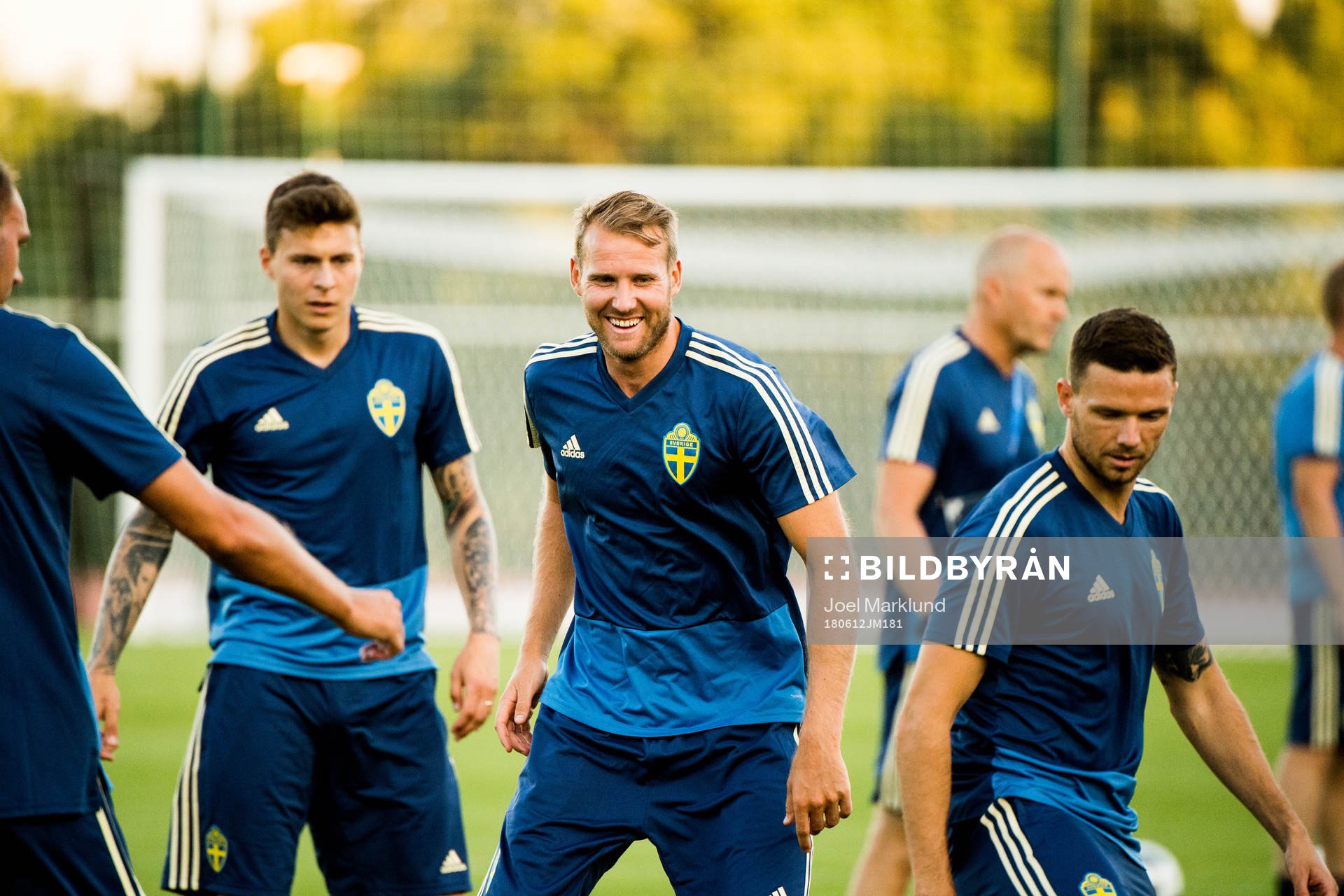 Ola Toivonen of the Swedish national football team