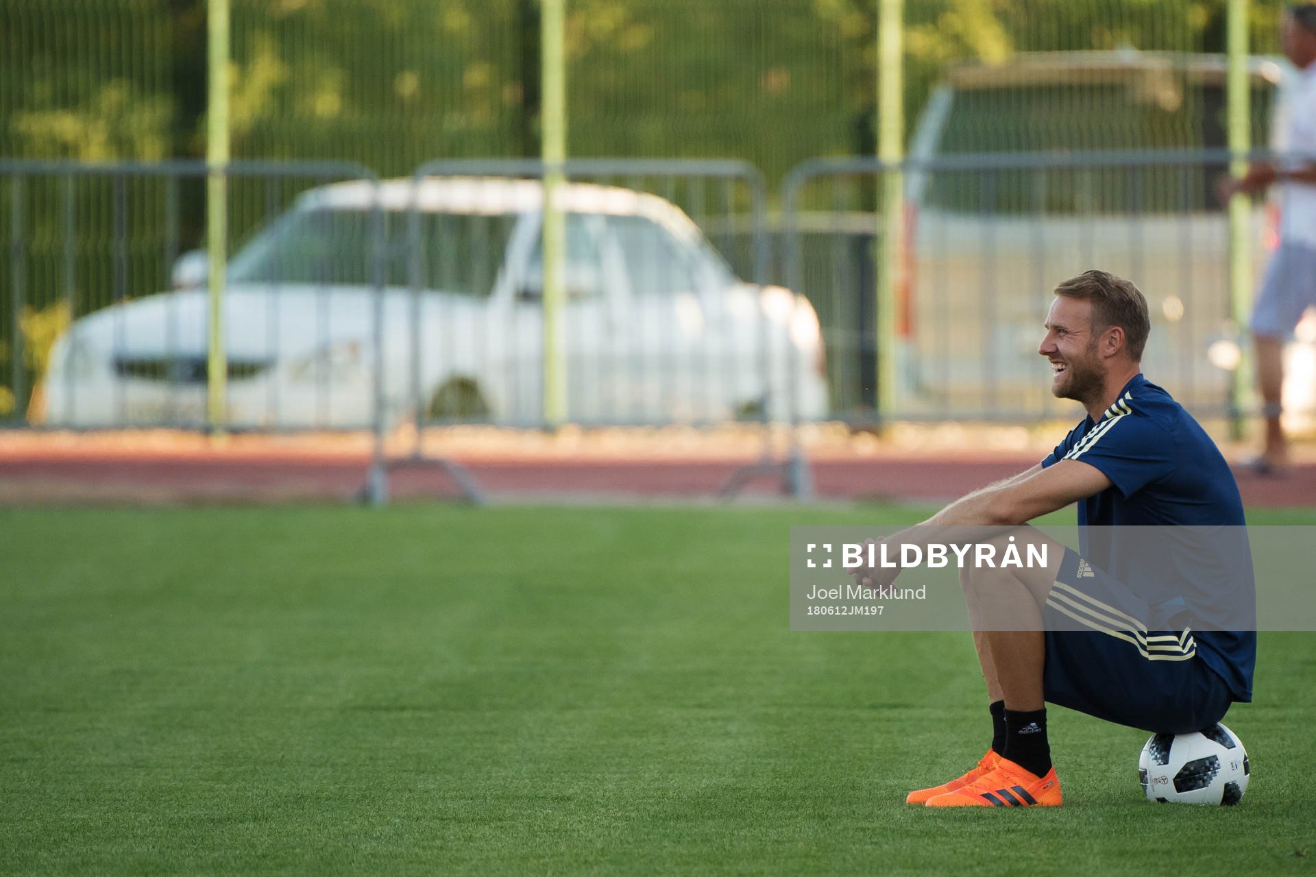 Ola Toivonen of the Swedish national football team