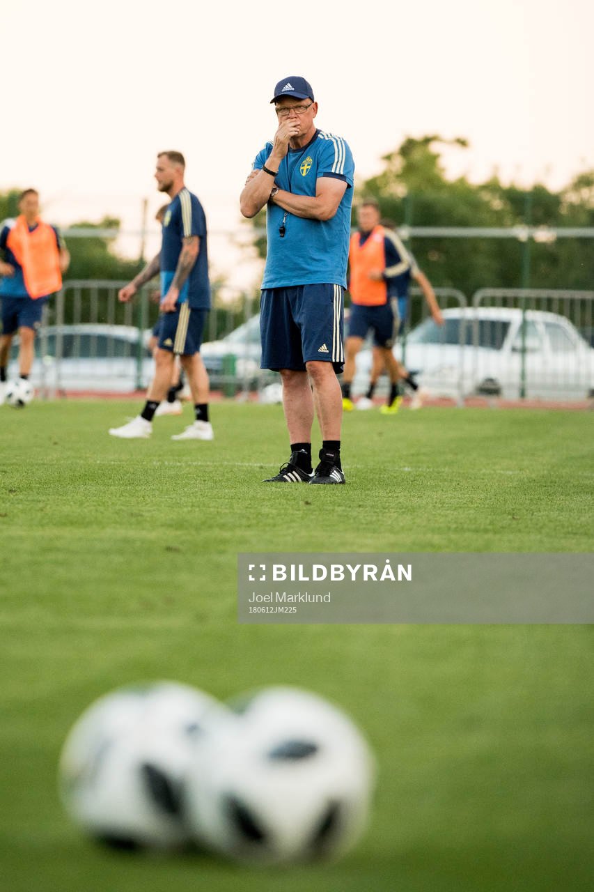 Head coach Janne Andersson of the Swedish national football