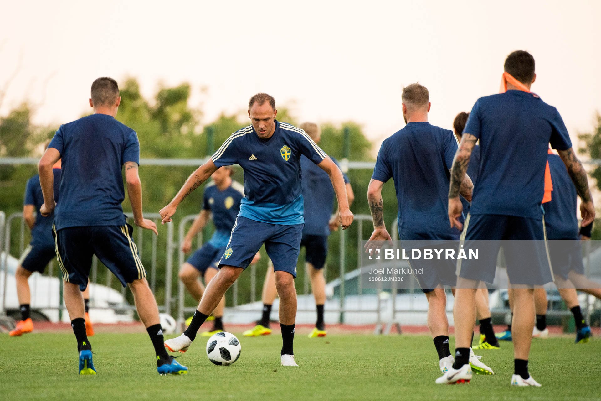 Andreas Granqvist of the Swedish national football team