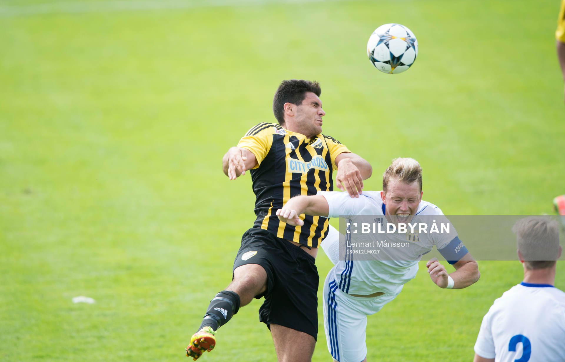 IFK Hässleholms Tommy Filipovic i matchen i division 2