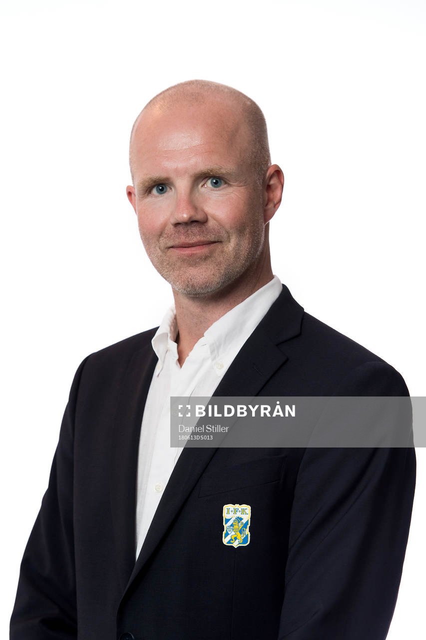 Peter Brandt, sekreterare i IFK Göteborgs styrelse, poserar för ett porträtt den 13 juni 2018 i Göteborg.