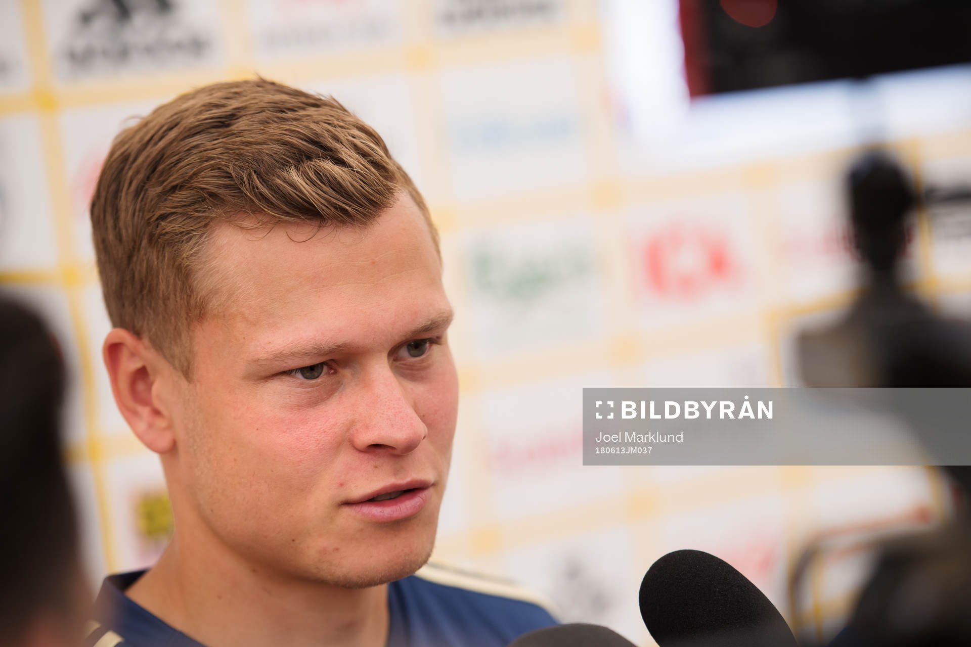 Viktor Claesson of the Swedish national football team