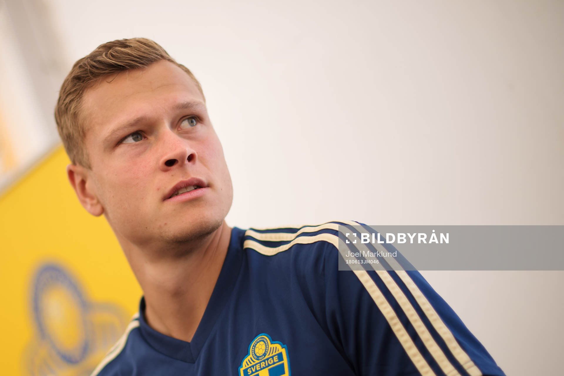 Viktor Claesson of the Swedish national football team