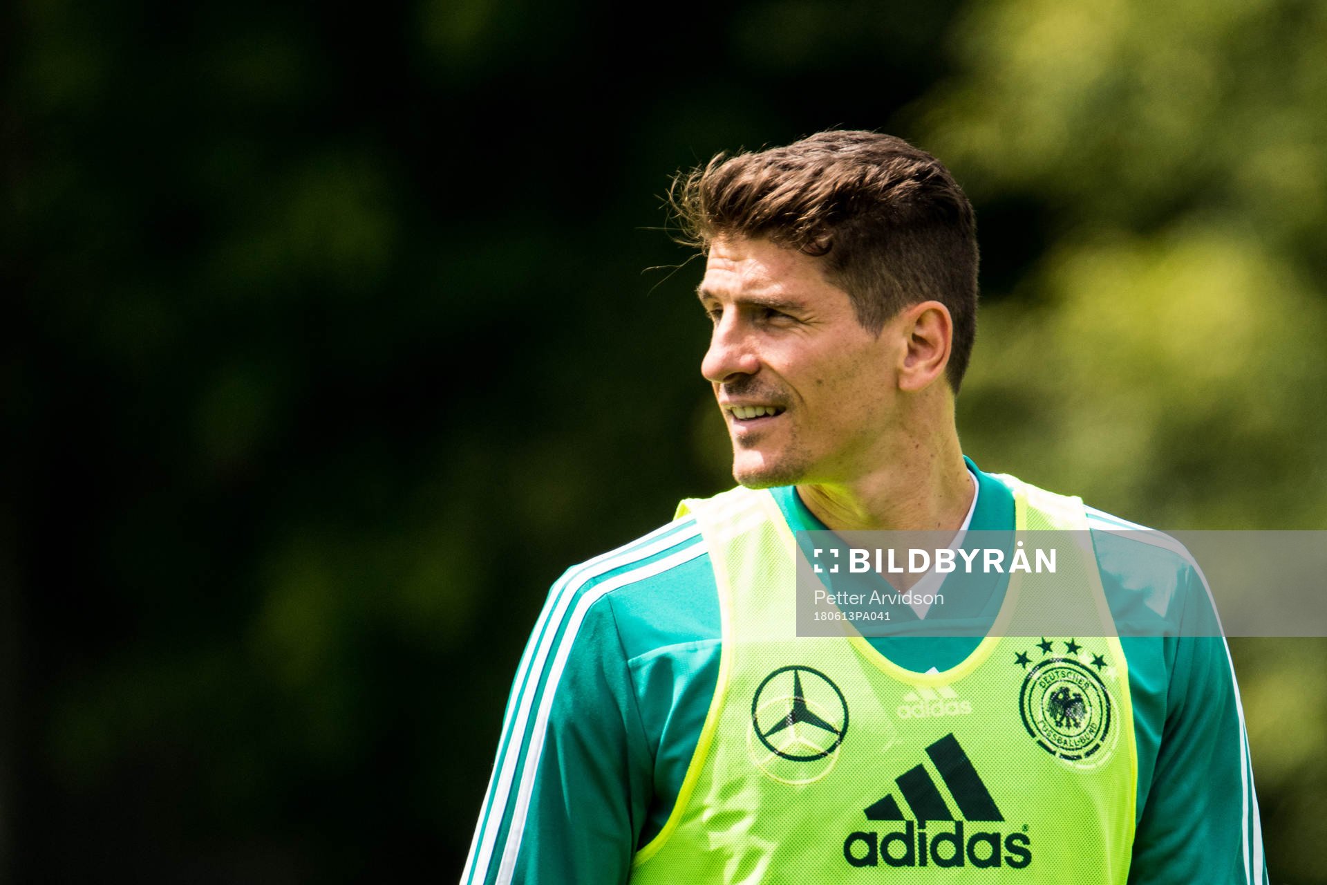 Mario Gomez of Germany