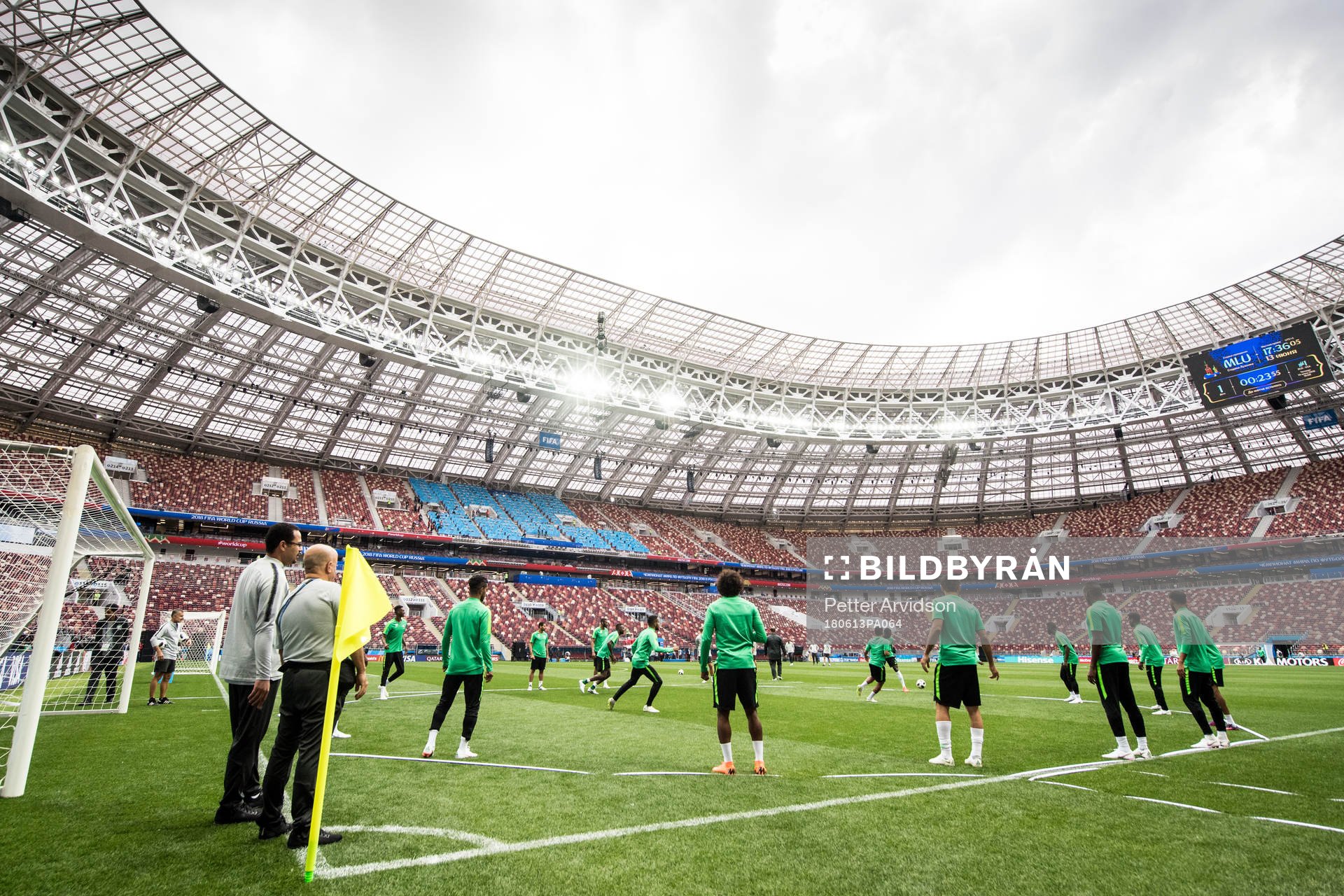 The players of Saudi Arabia