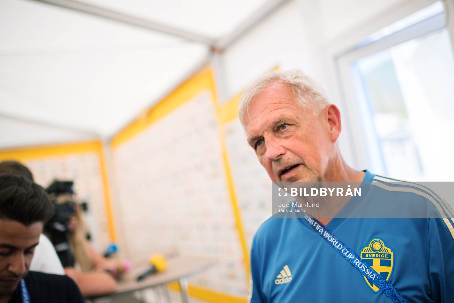Team Manager Lars Richt of the Swedish national football