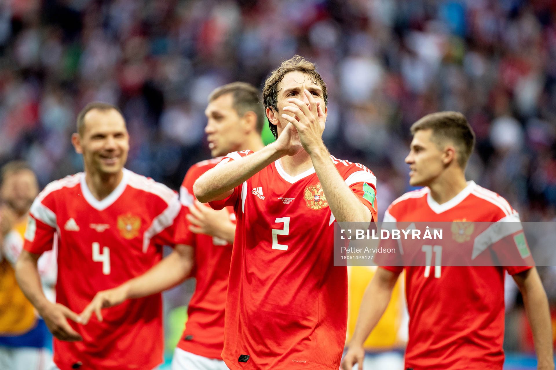 Fernandes Mario of Russia celebrates