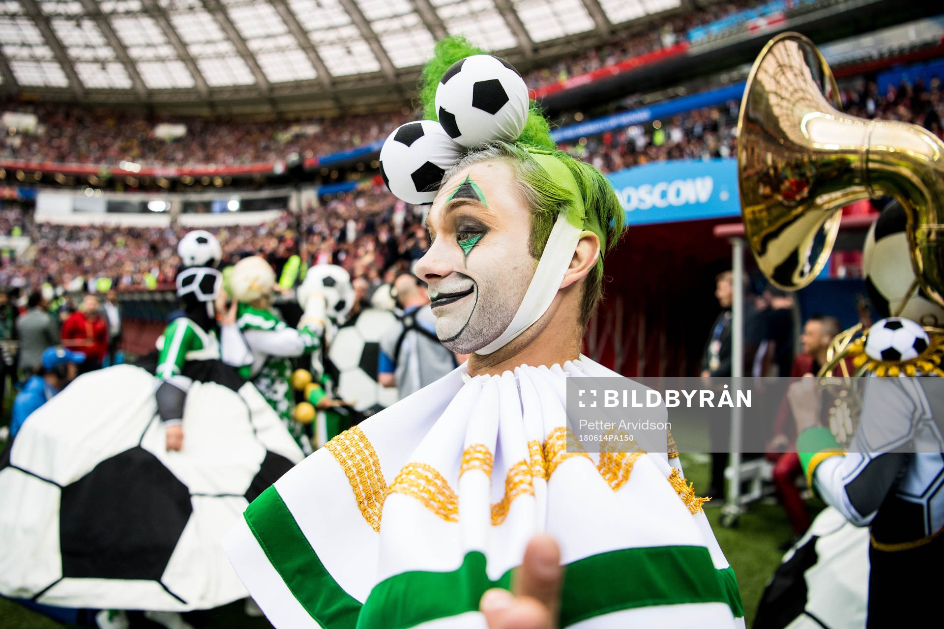 Opening ceremony prior the FIFA World Cup group stage match