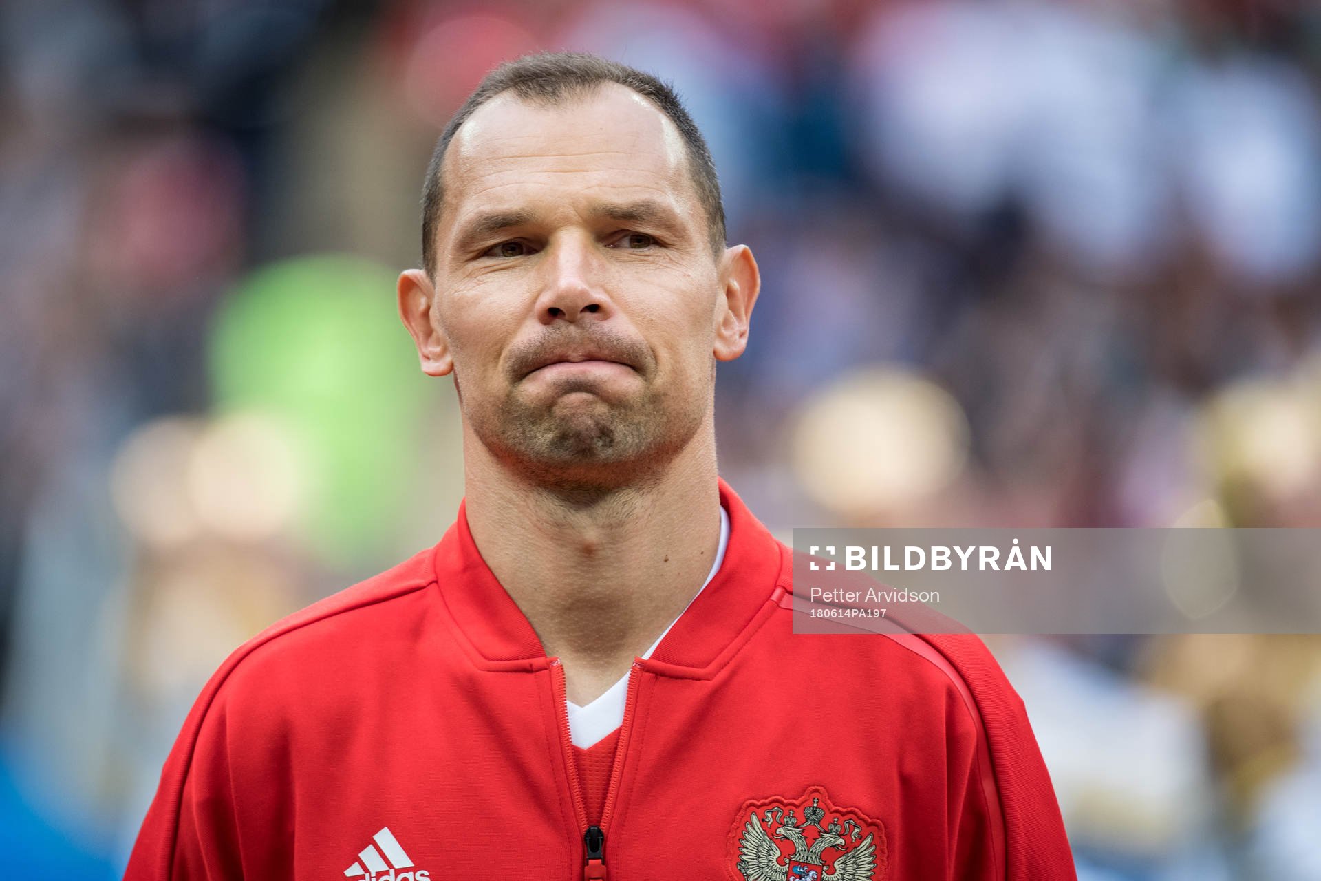 Sergey Ignashevich of Russia prior the FIFA World Cup group