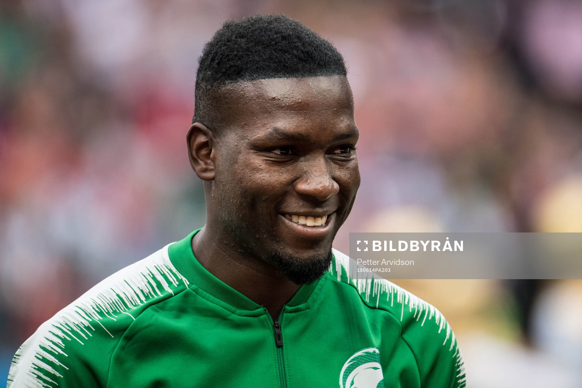 Omar Othman of Saudi Arabia prior the FIFA World Cup group