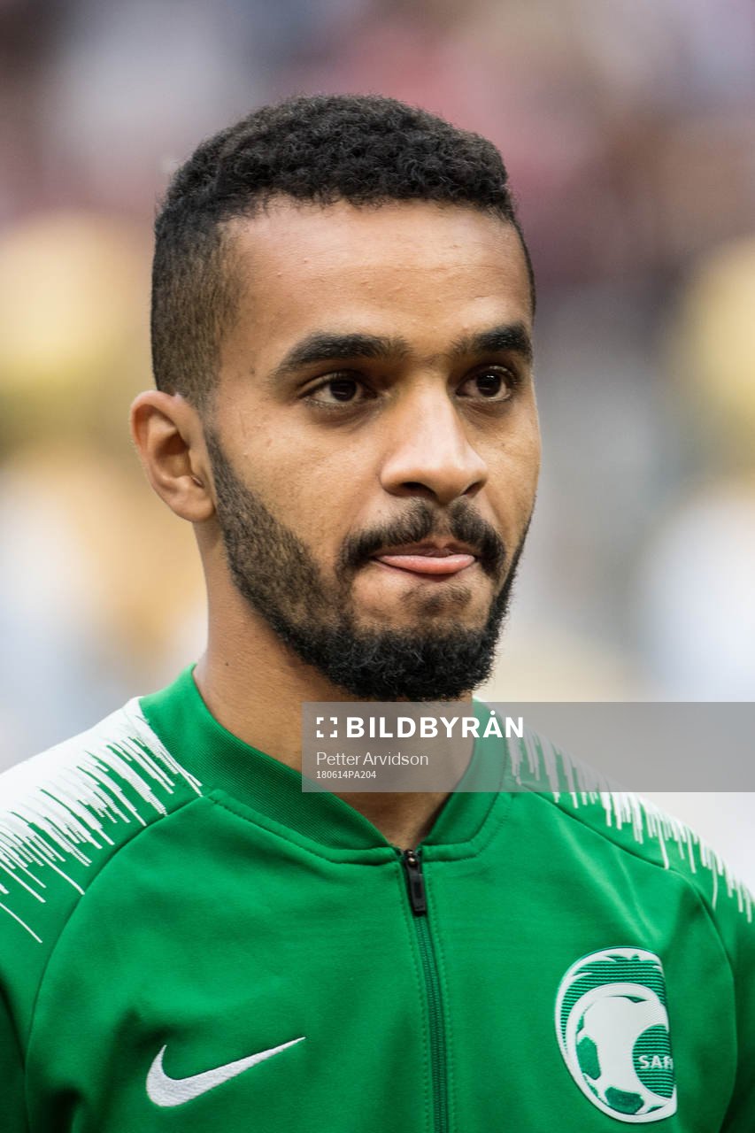 Mohammed Alburayk of Saudi Arabia prior the FIFA World Cup