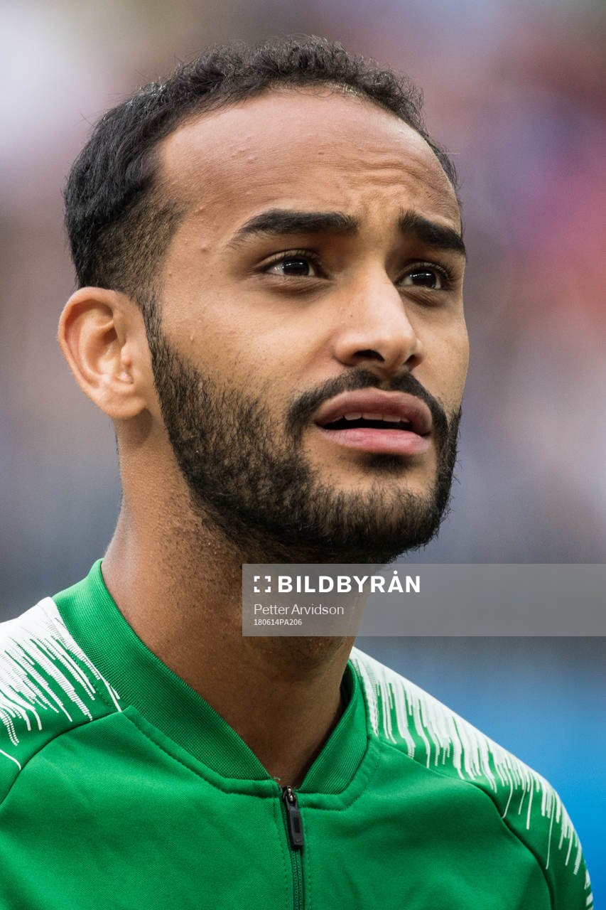 Abdullah Otayf of Saudi Arabia prior the FIFA World Cup