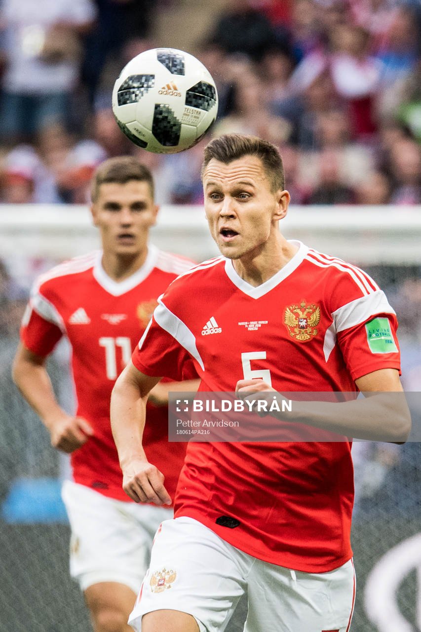 Denis Cheryshev of Russia