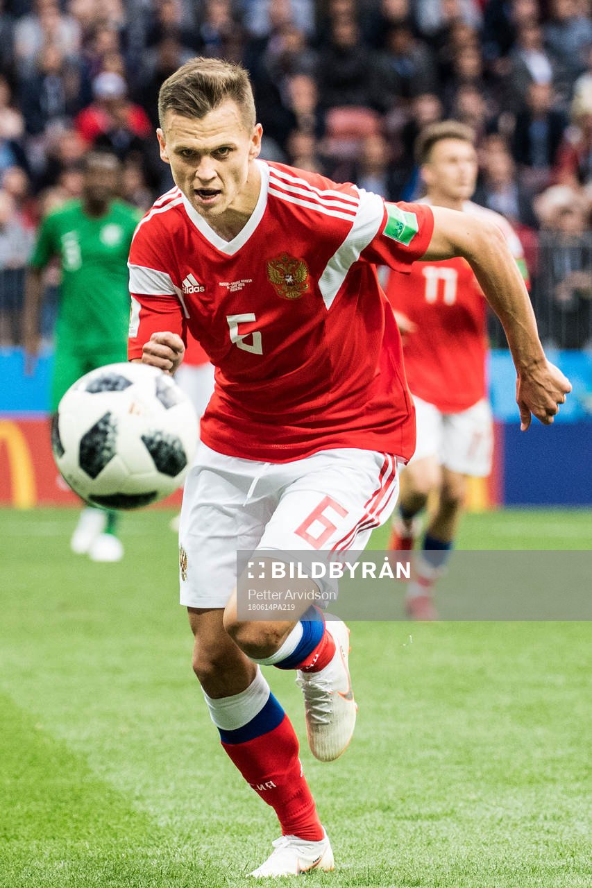 Denis Cheryshev of Russia