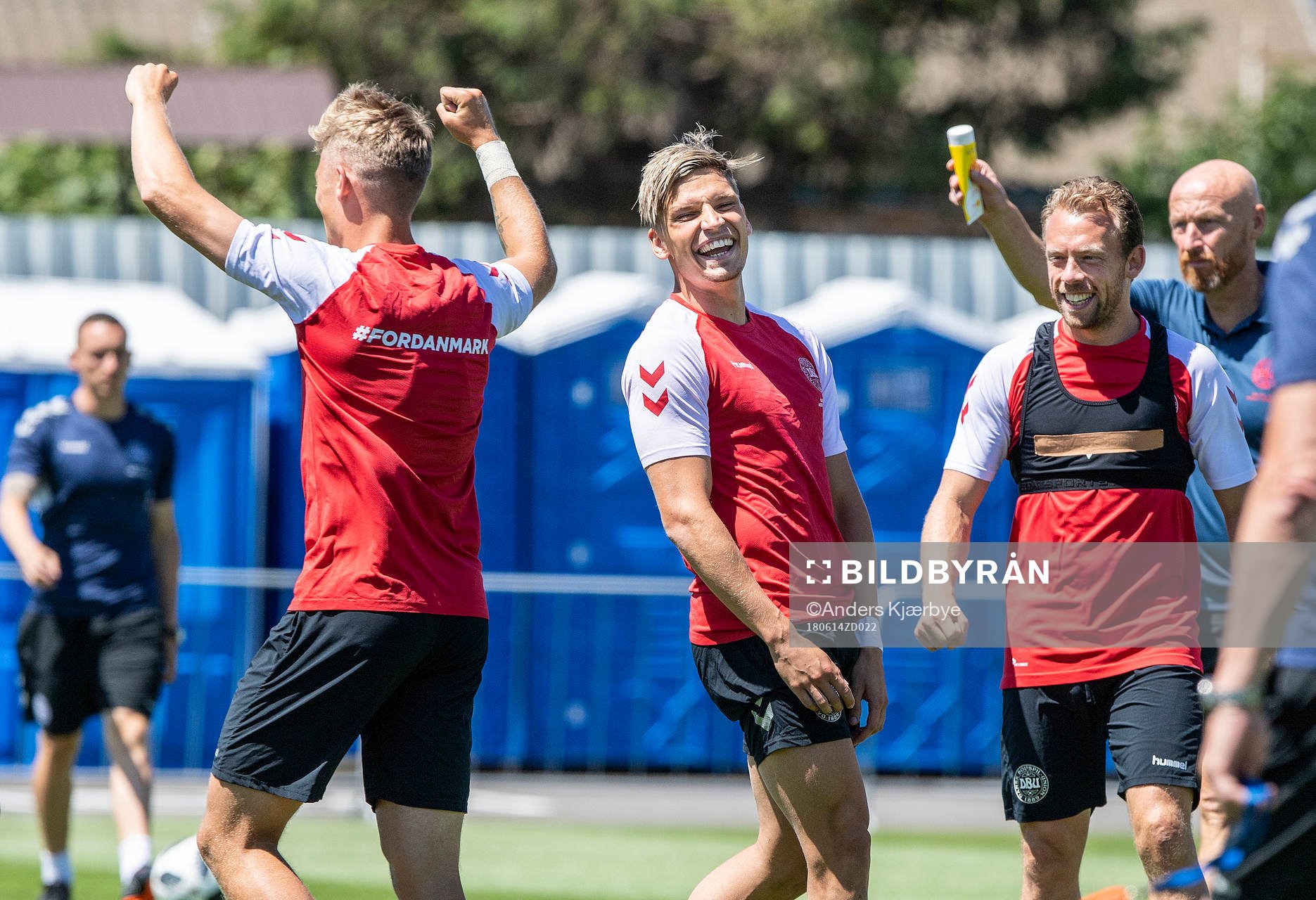  Jens Stryger Larsen, Danmark, Viktor Fischer, Danmark and Michael Krohn-Dehli, Danmark