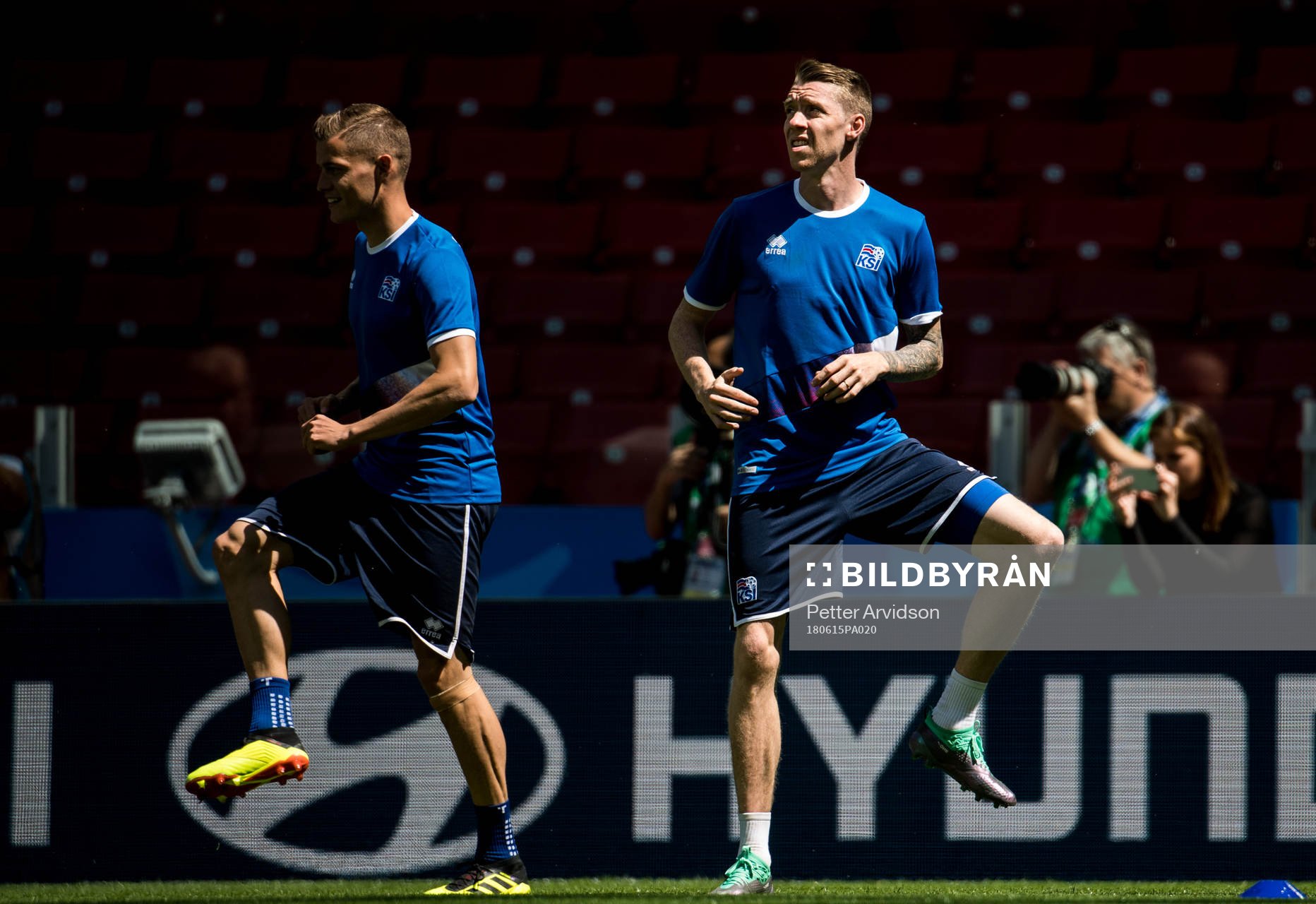 Birkir Már Saevarsson of Iceland