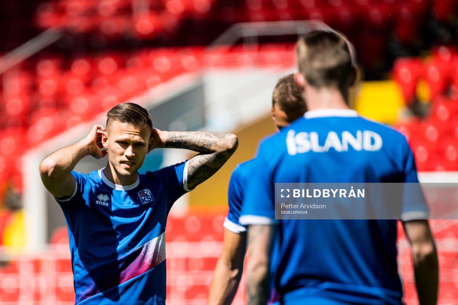 Arnór Ingvi Traustason of Iceland