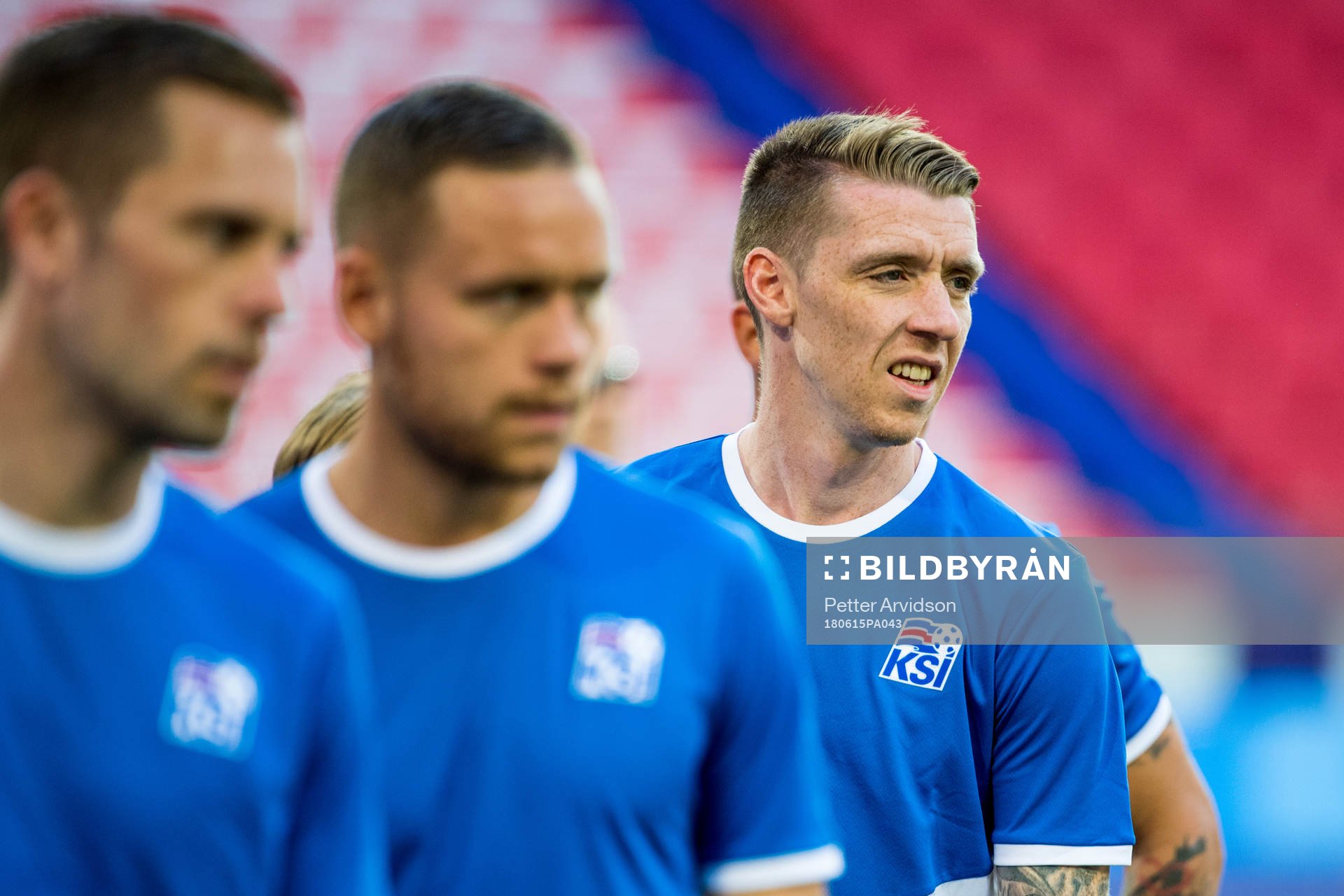 Birkir Már Saevarsson of Iceland