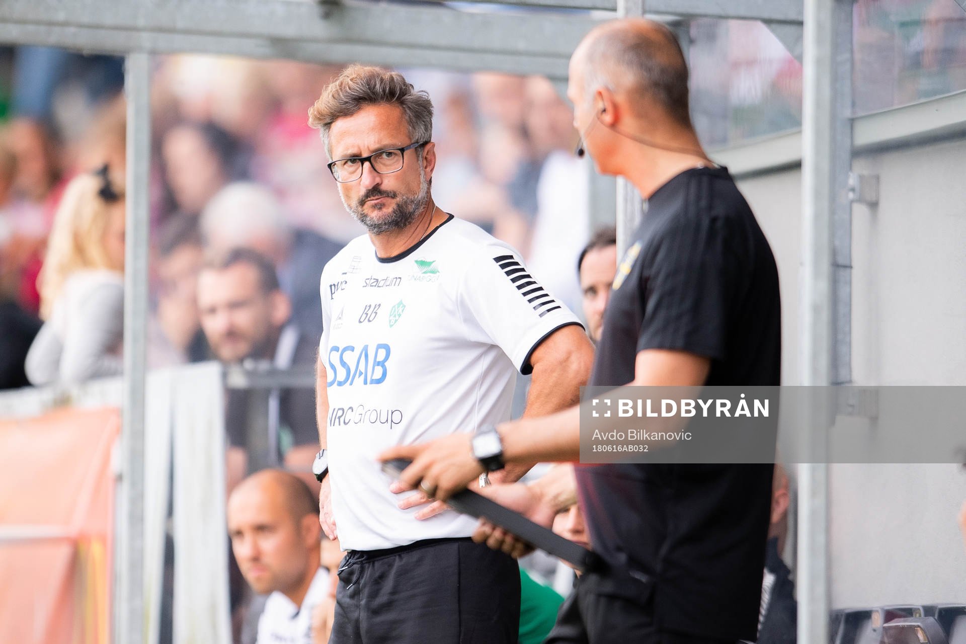 Brages assisterande tränare Bernhard Brcic