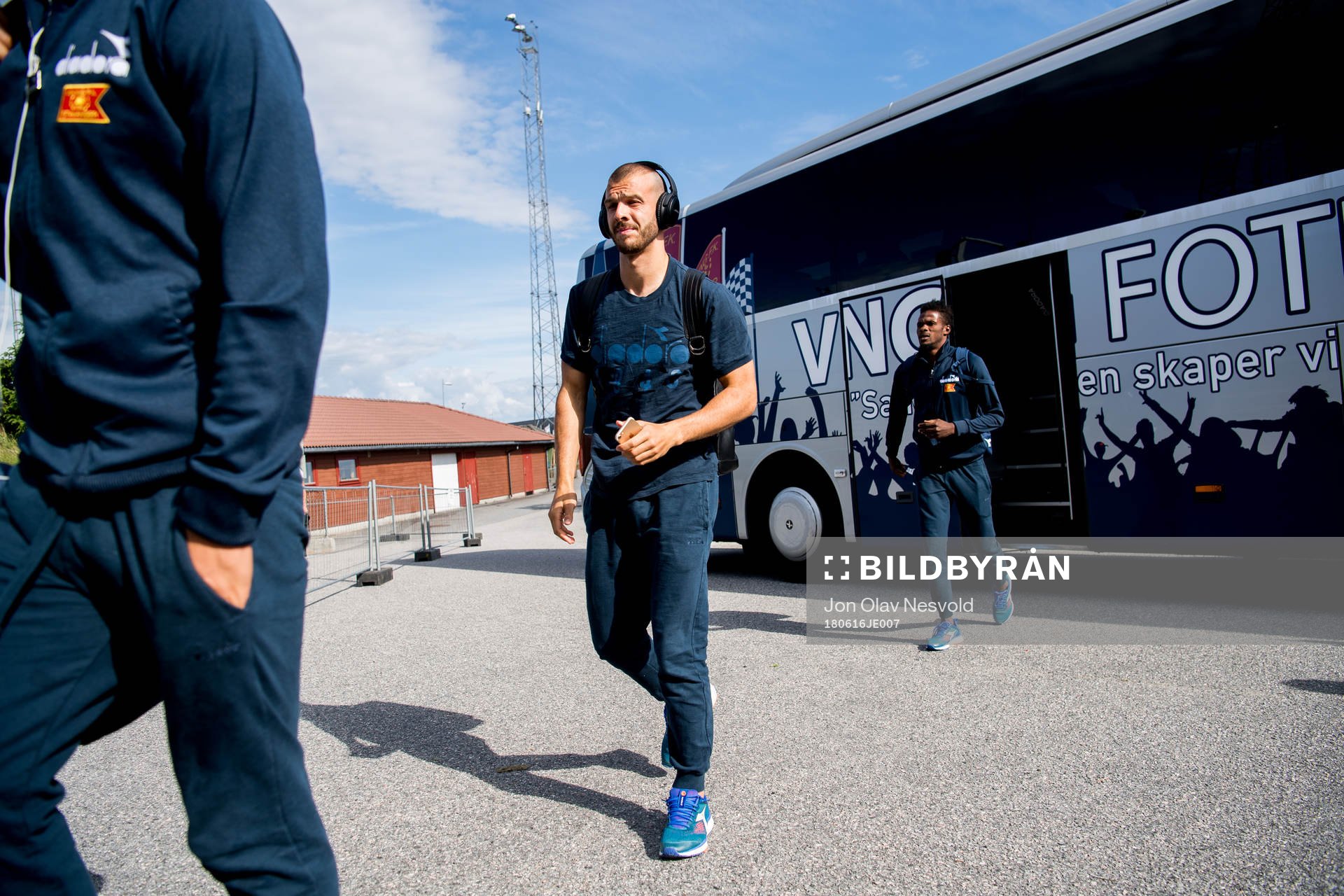 Zlatko Tripic of Viking arrives