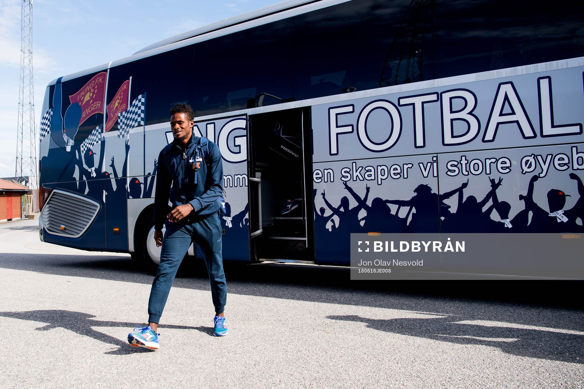 Aniekpeno Udo of Viking arrives