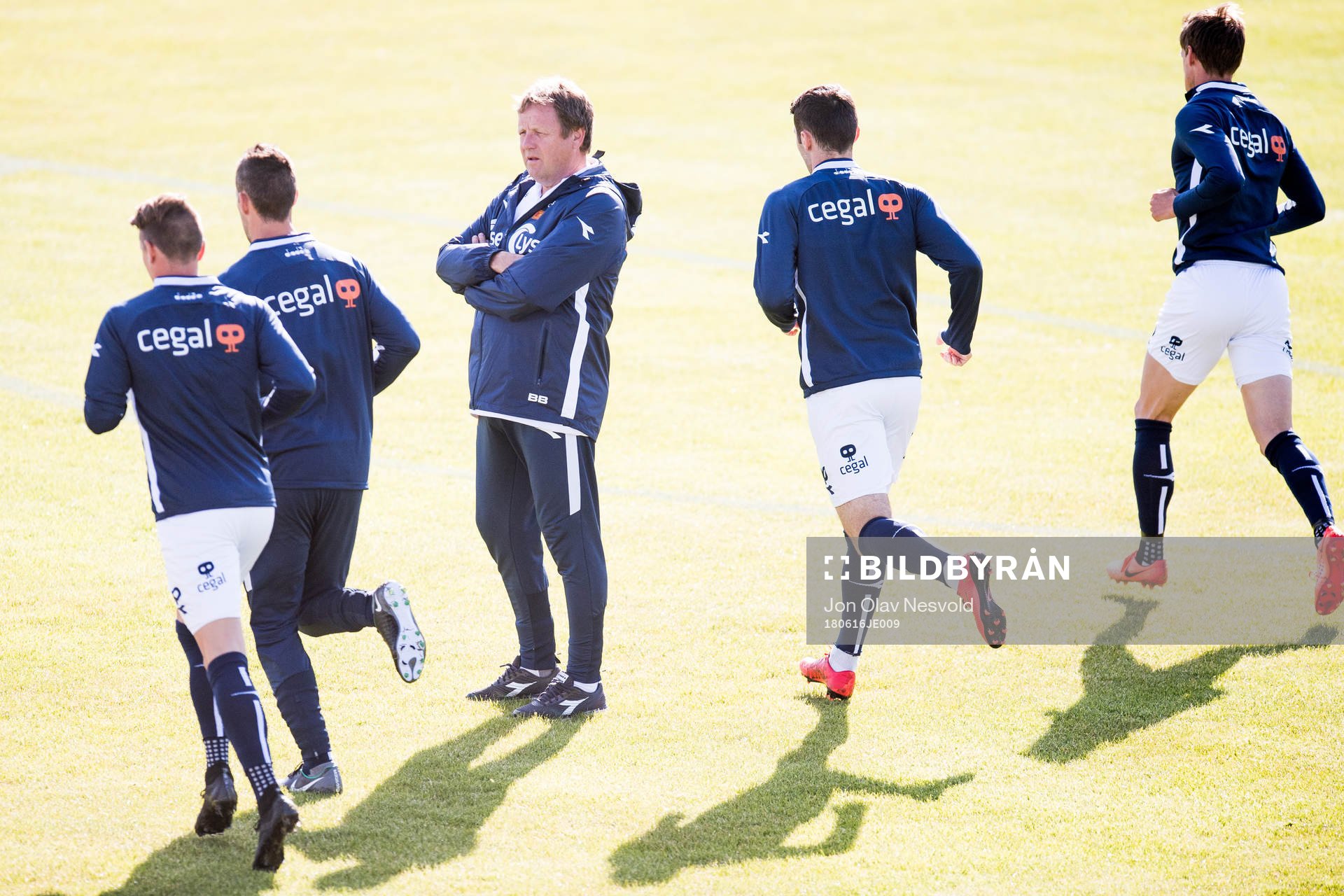 Bjarne Berntsen, head coach of Viking