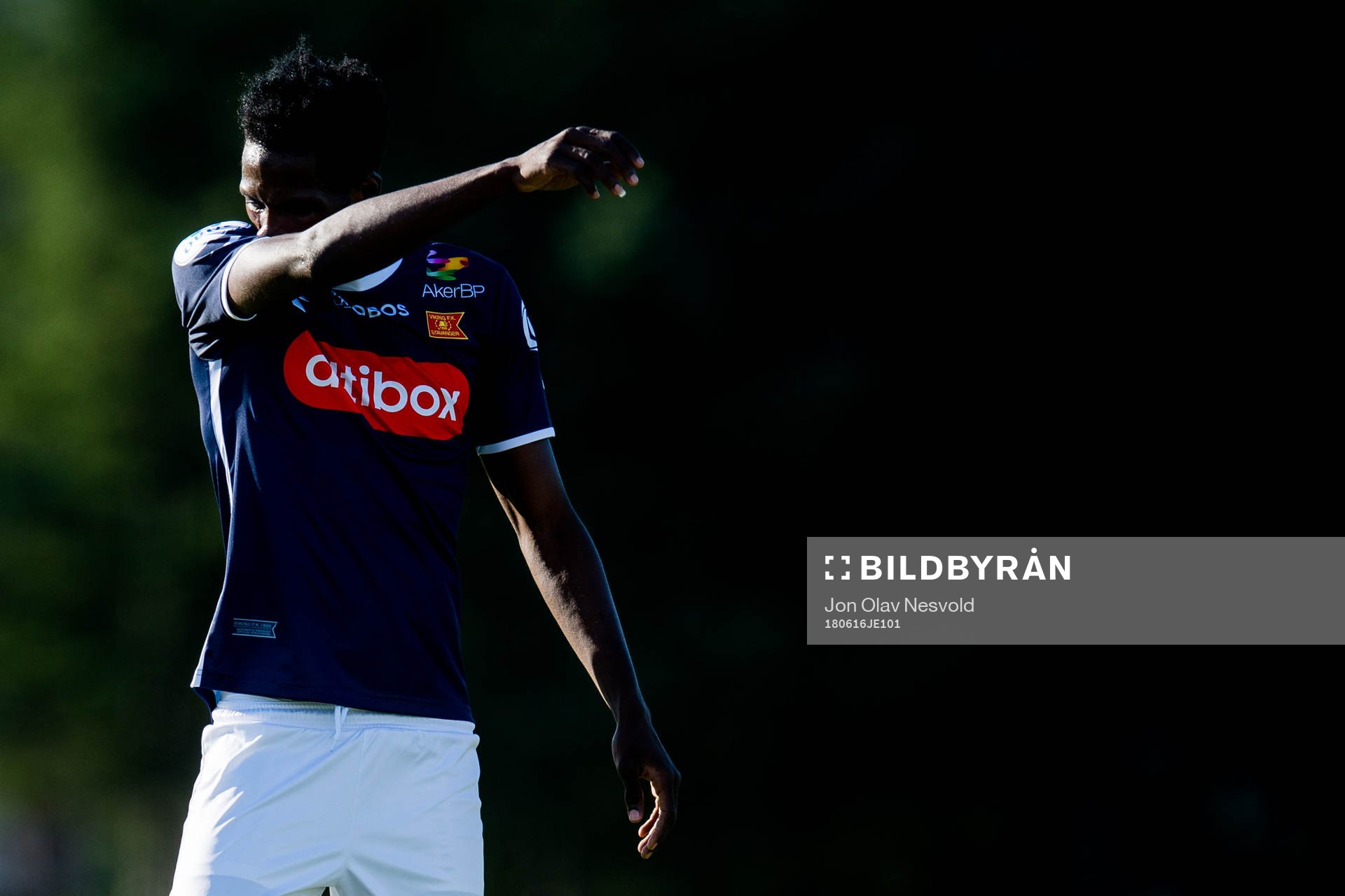 Usman Sale of Viking looks dejected