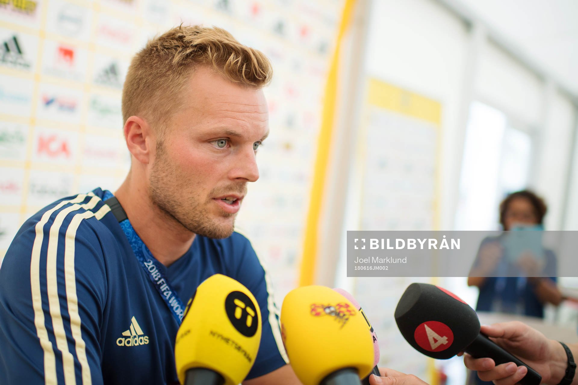 Sebastian Larsson of the Swedish national football team