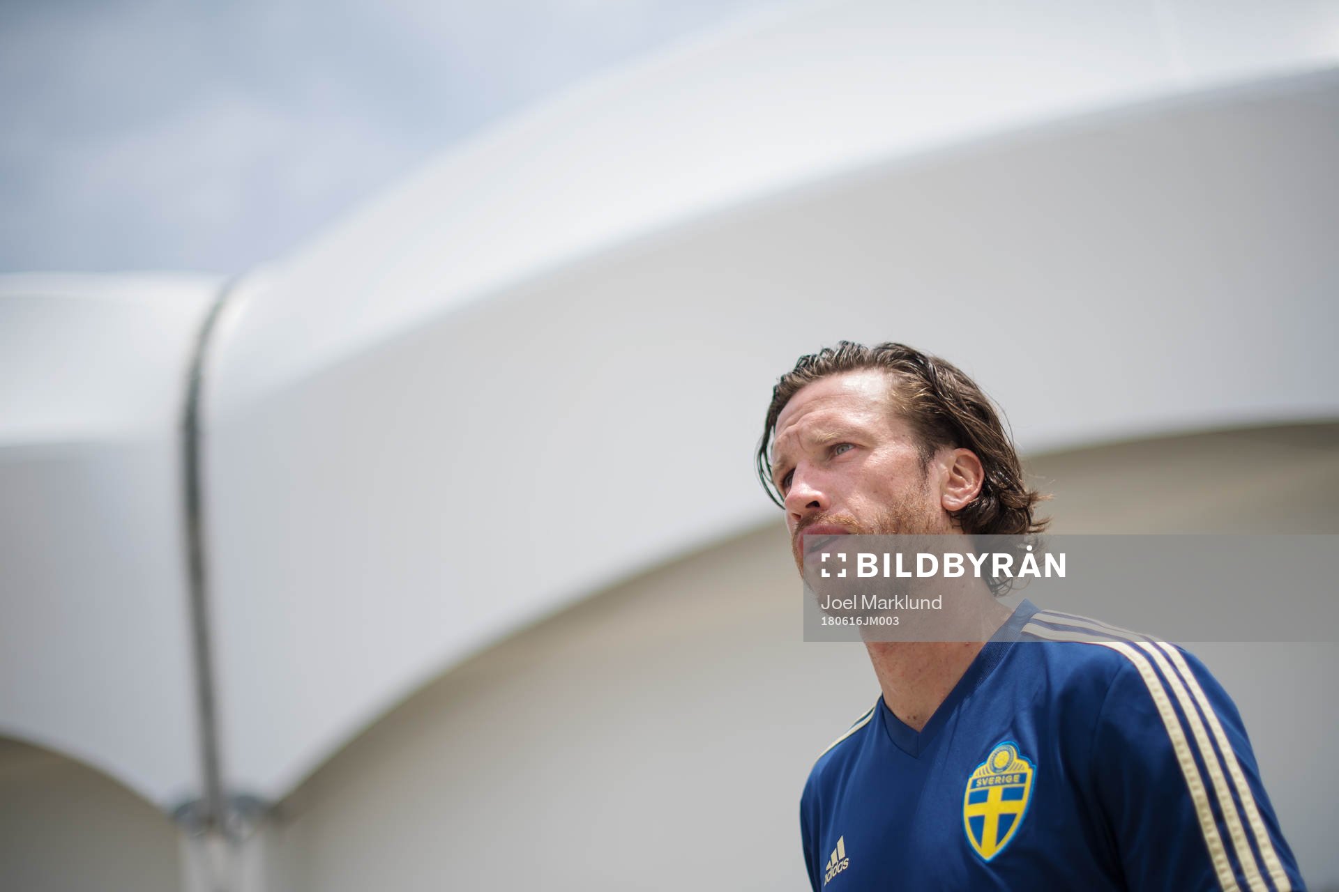 Gustav Svensson of the Swedish national football team