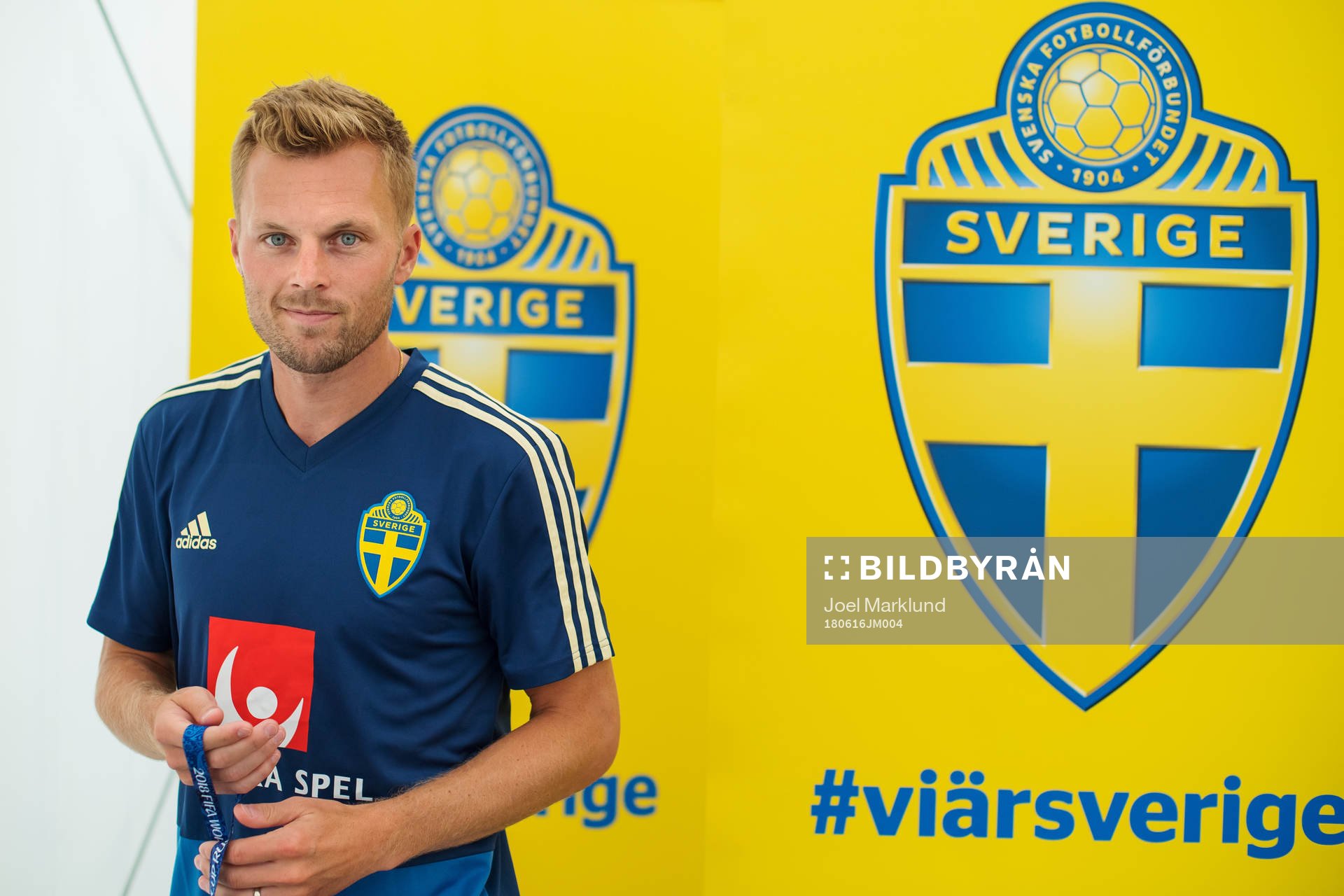 Sebastian Larsson of the Swedish national football team