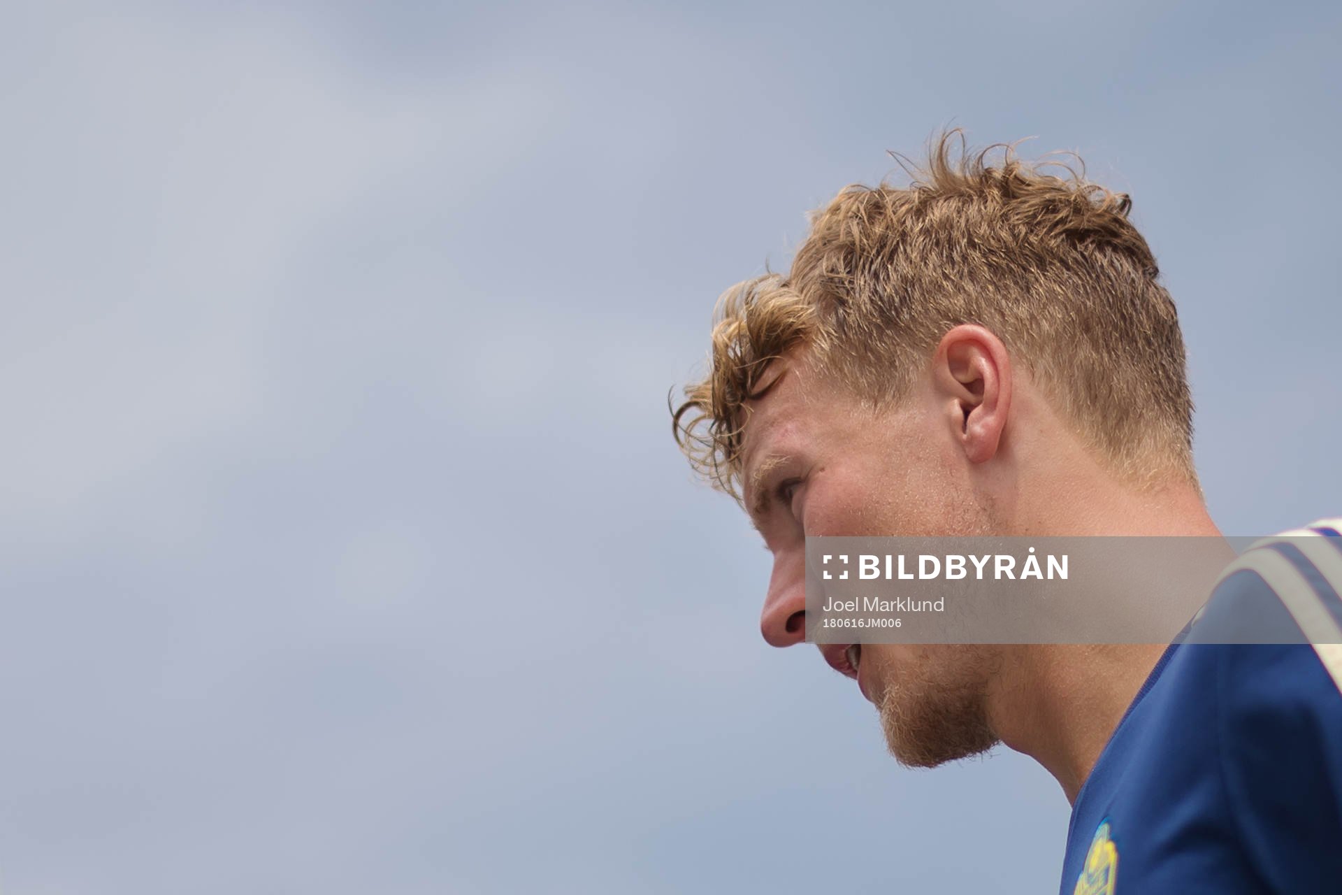 Oscar Hiljemark of the Swedish national football team