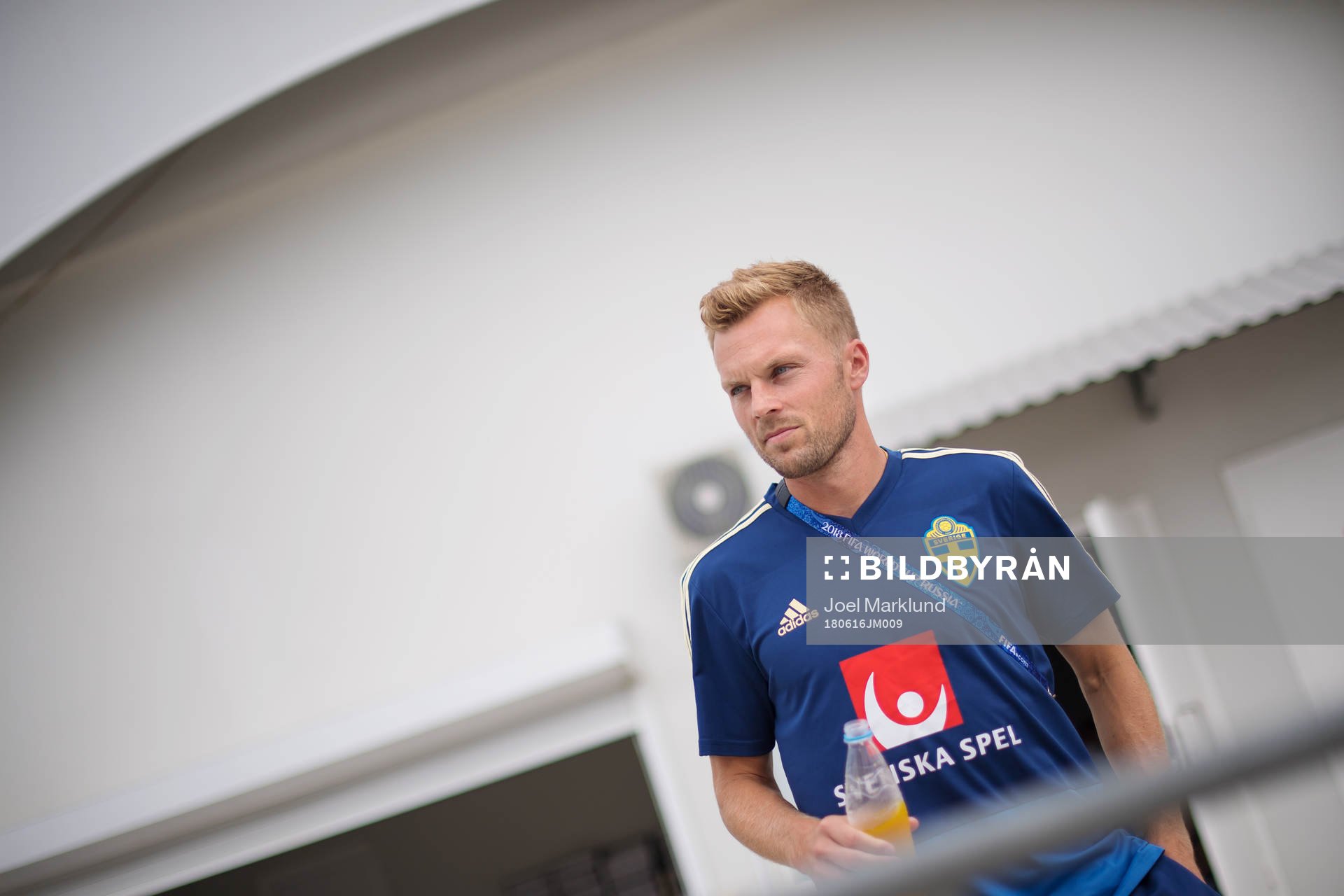 Sebastian Larsson of the Swedish national football team