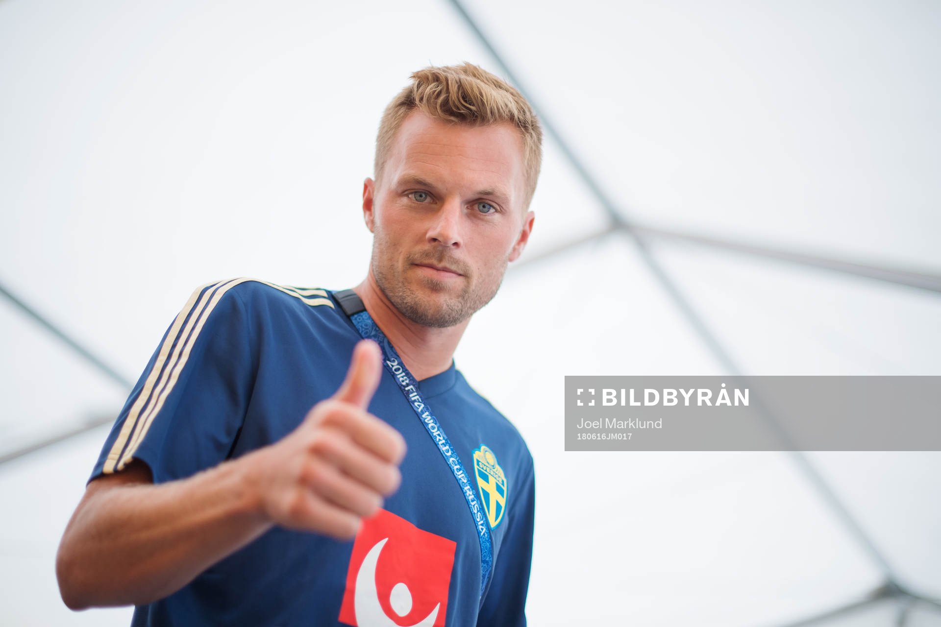 Sebastian Larsson of the Swedish national football team