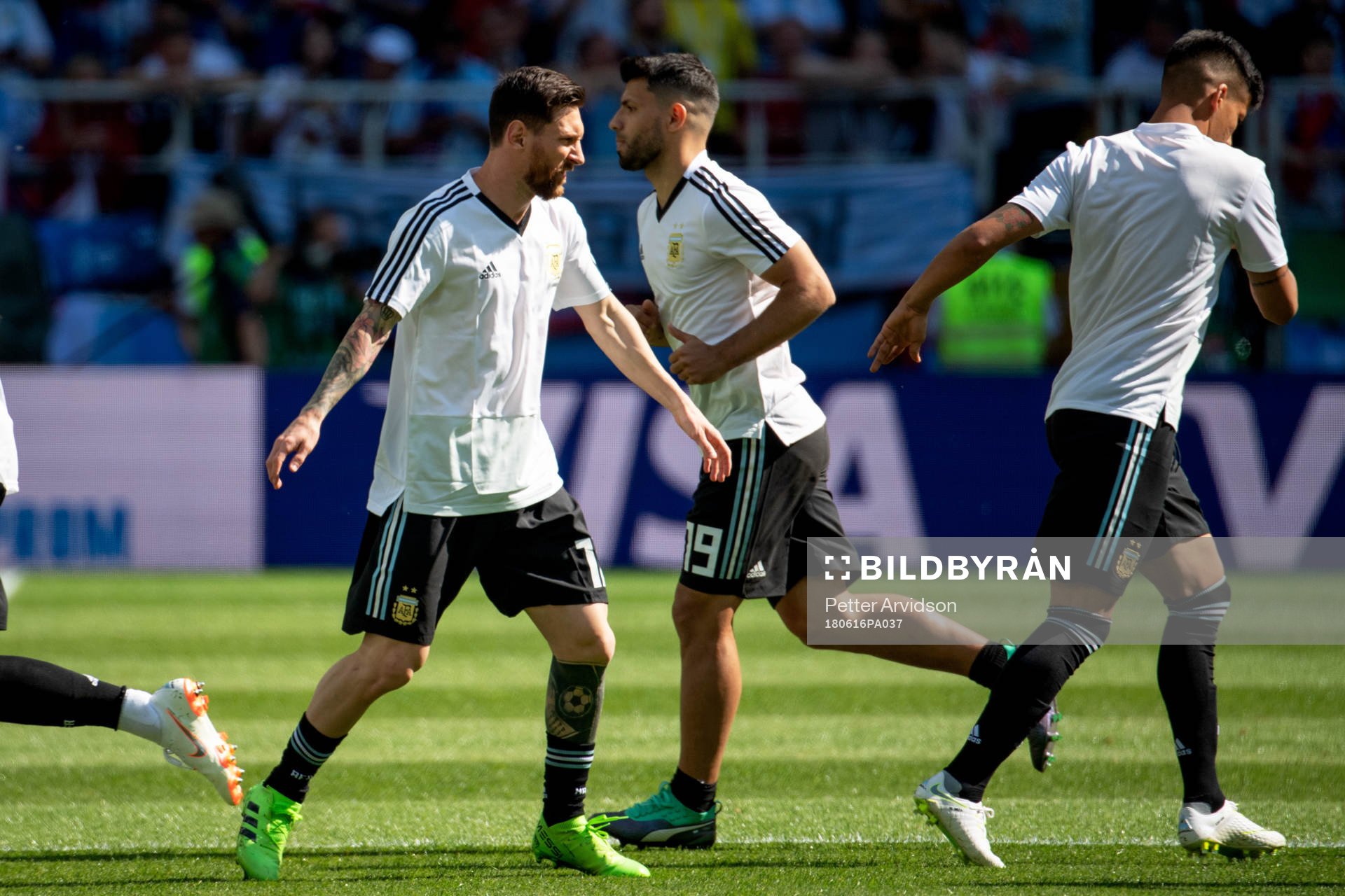 Lionel Messi of Argentina