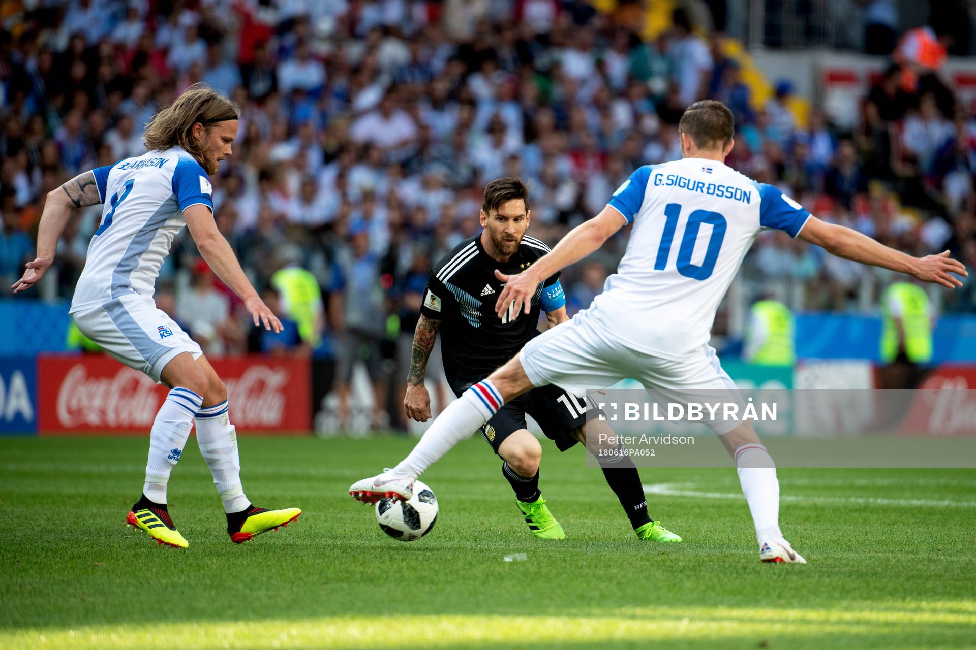 Lionel Messi of Argentina