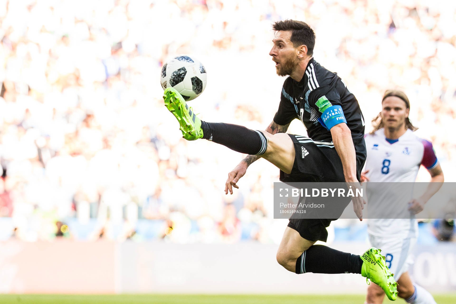 Lionel Messi of Argentina