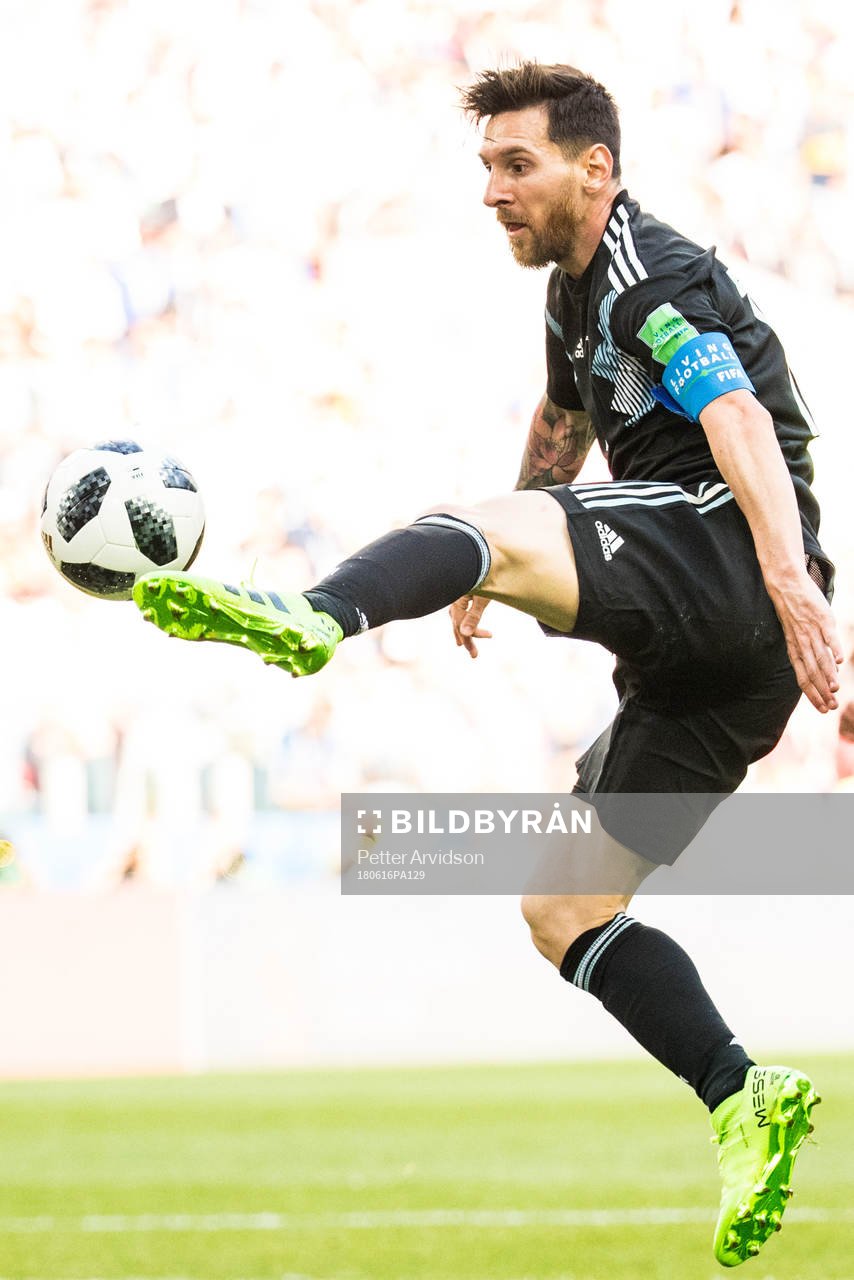 Lionel Messi of Argentina