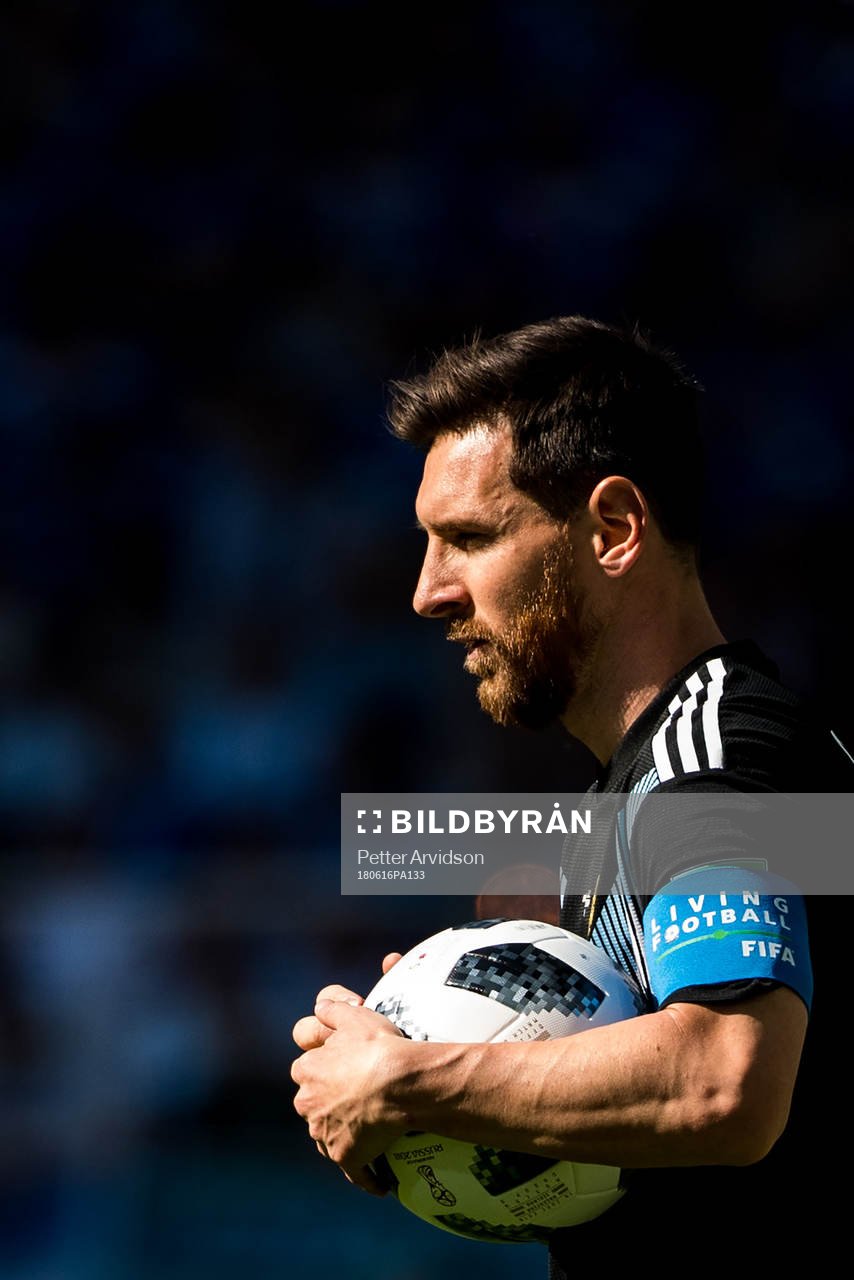 Lionel Messi of Argentina