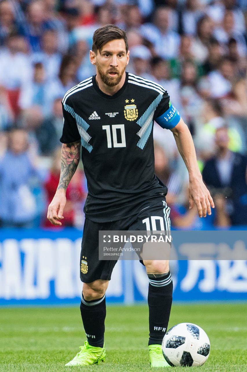 Lionel Messi of Argentina