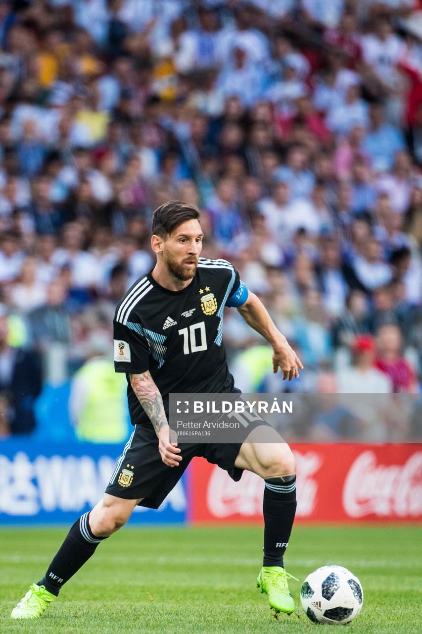 Lionel Messi of Argentina