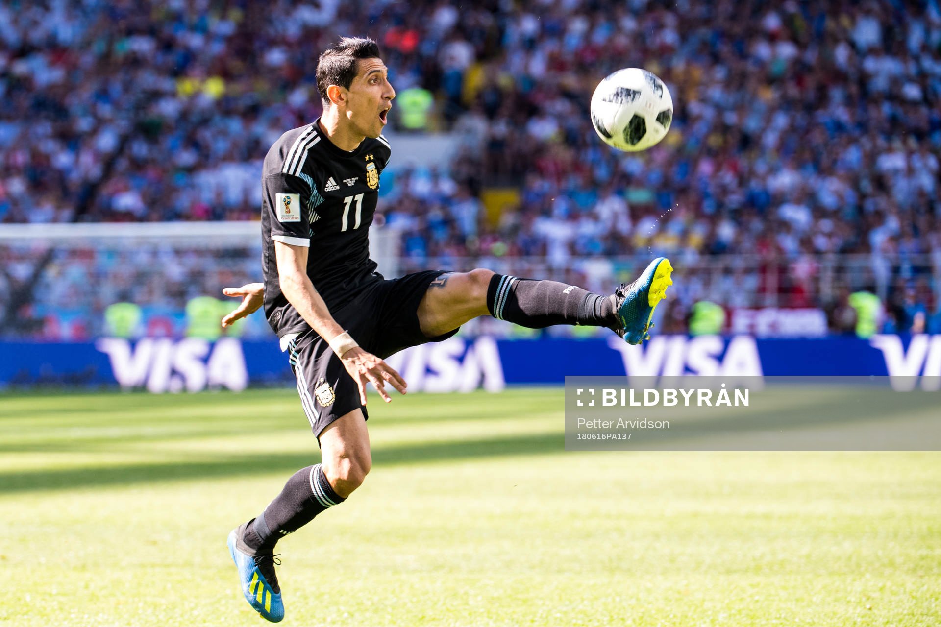 Angel Di Maria of Argentina