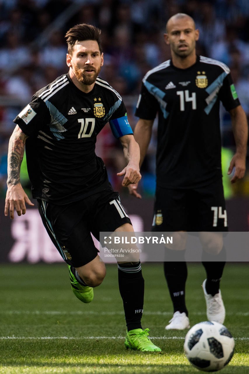 Lionel Messi of Argentina