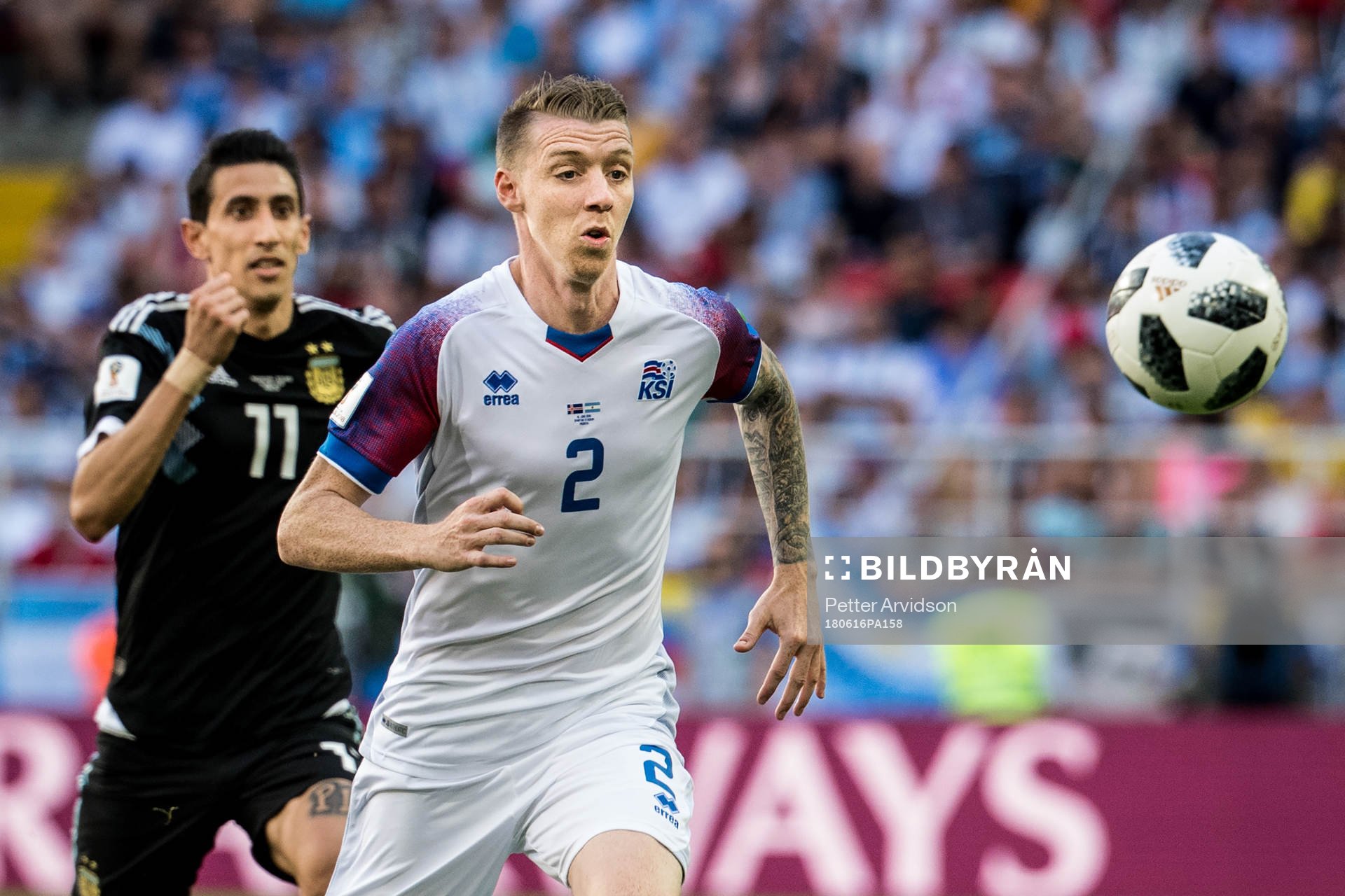 Birkir Saevarsson of Iceland