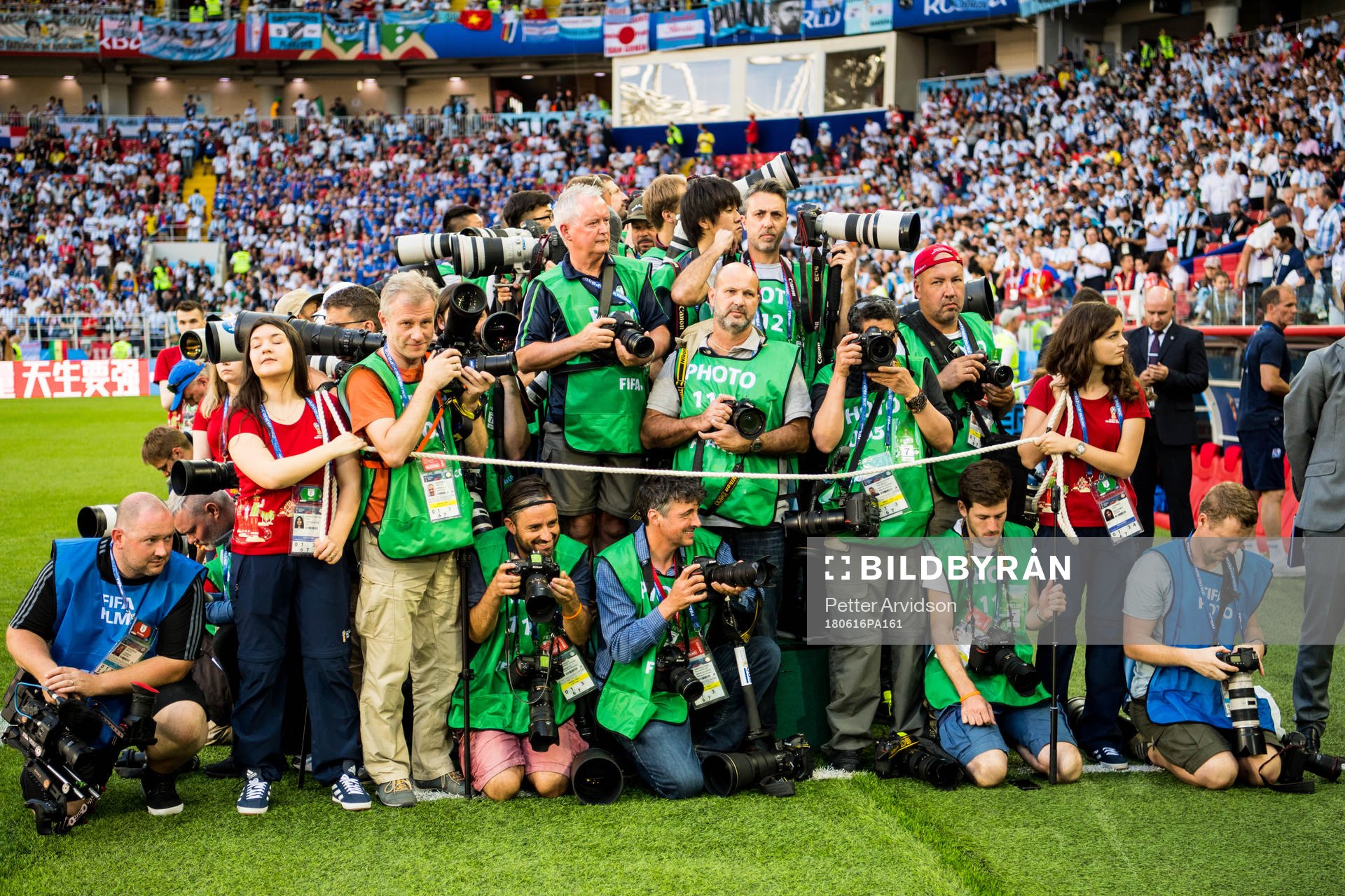 Photographers prior the FIFA World Cup group stage match