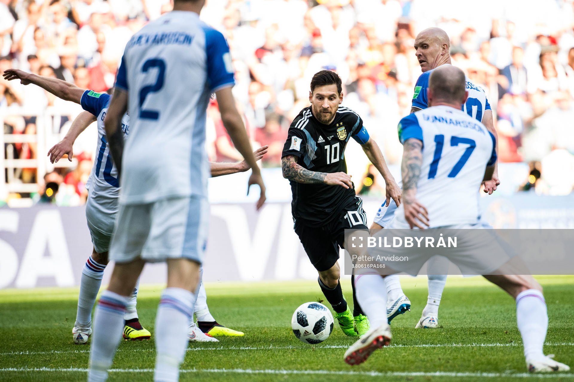 Lionel Messi of Argentina