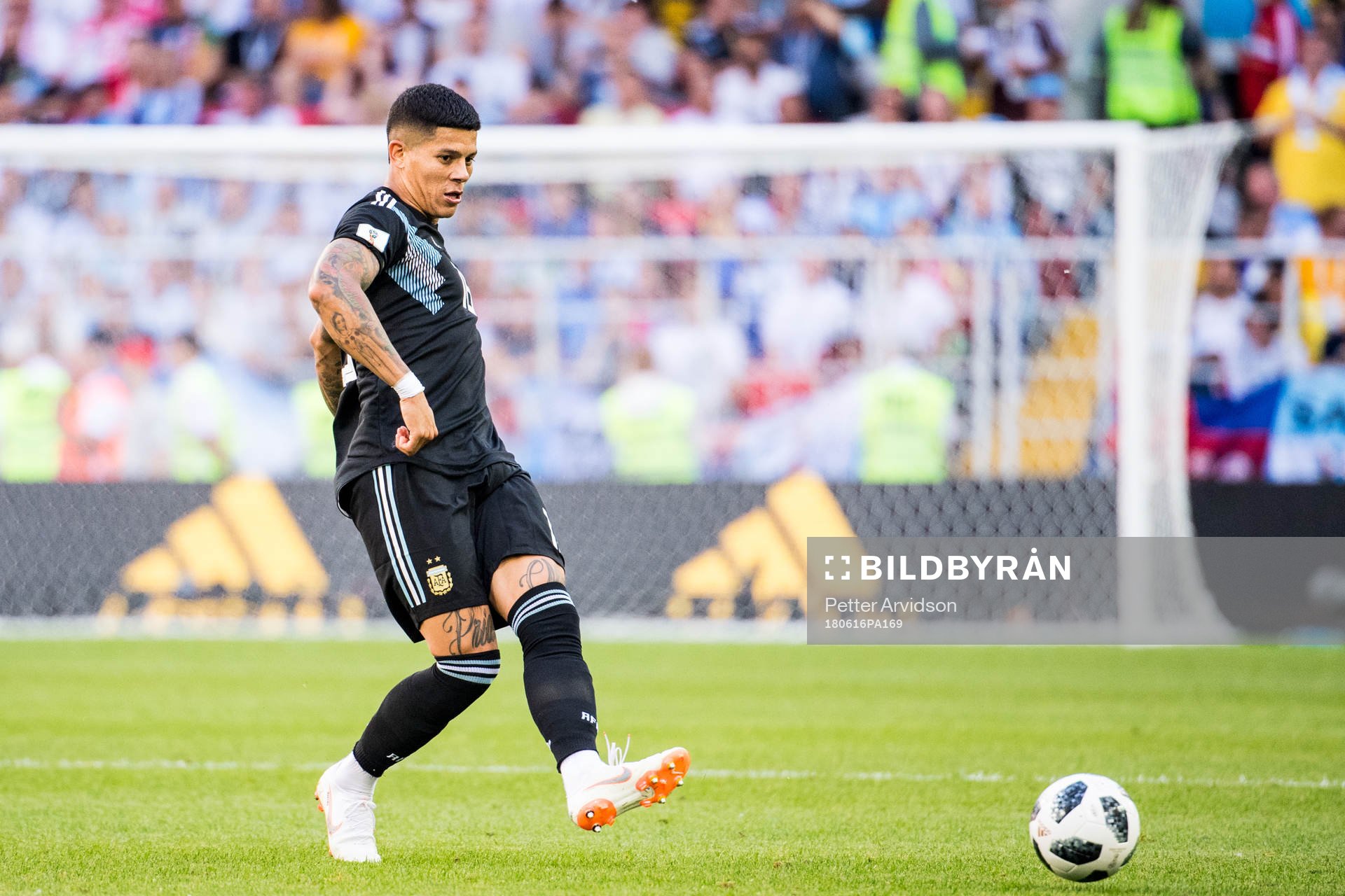 Marcos Rojo of Argentina
