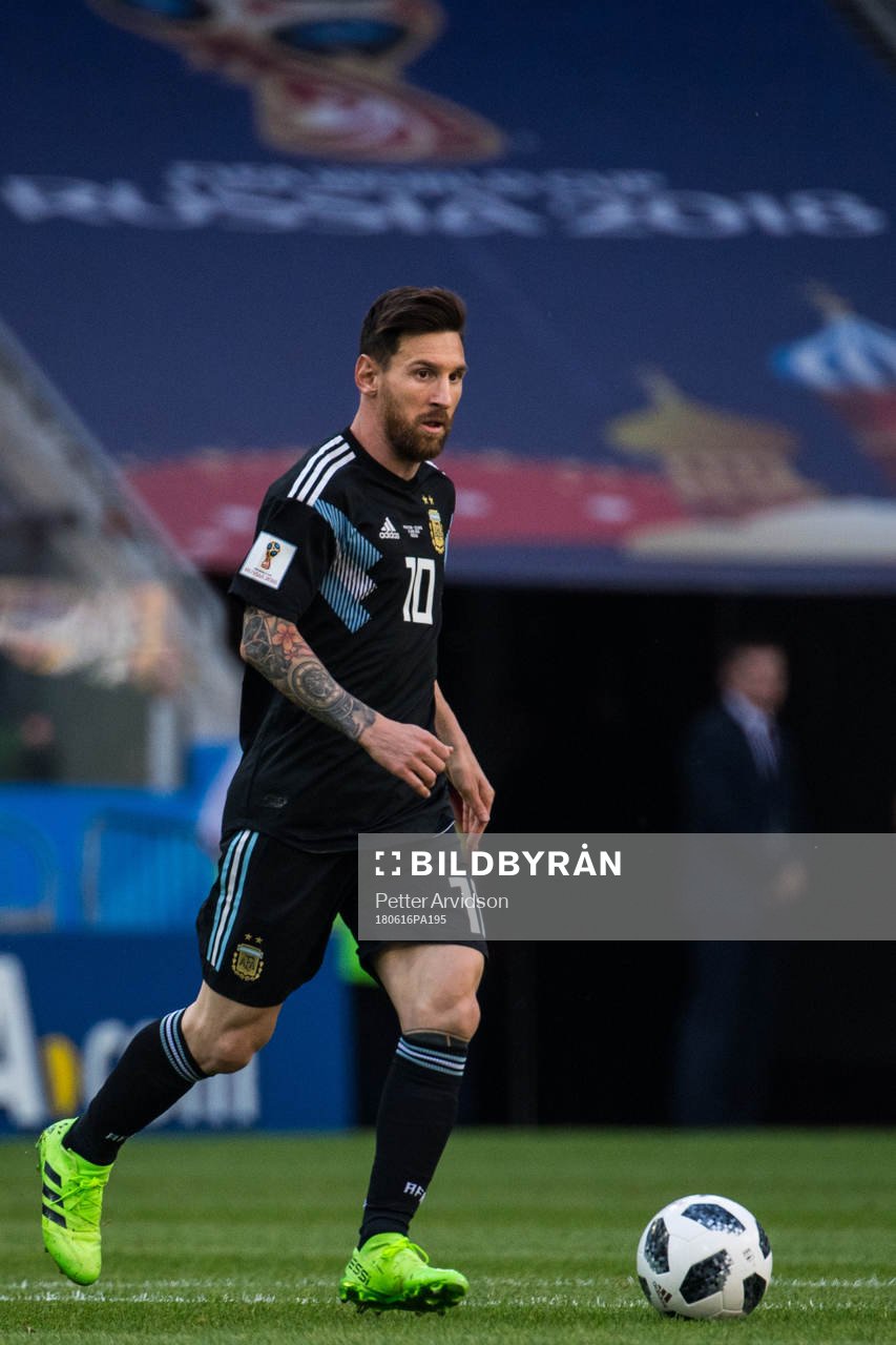 Lionel Messi of Argentina